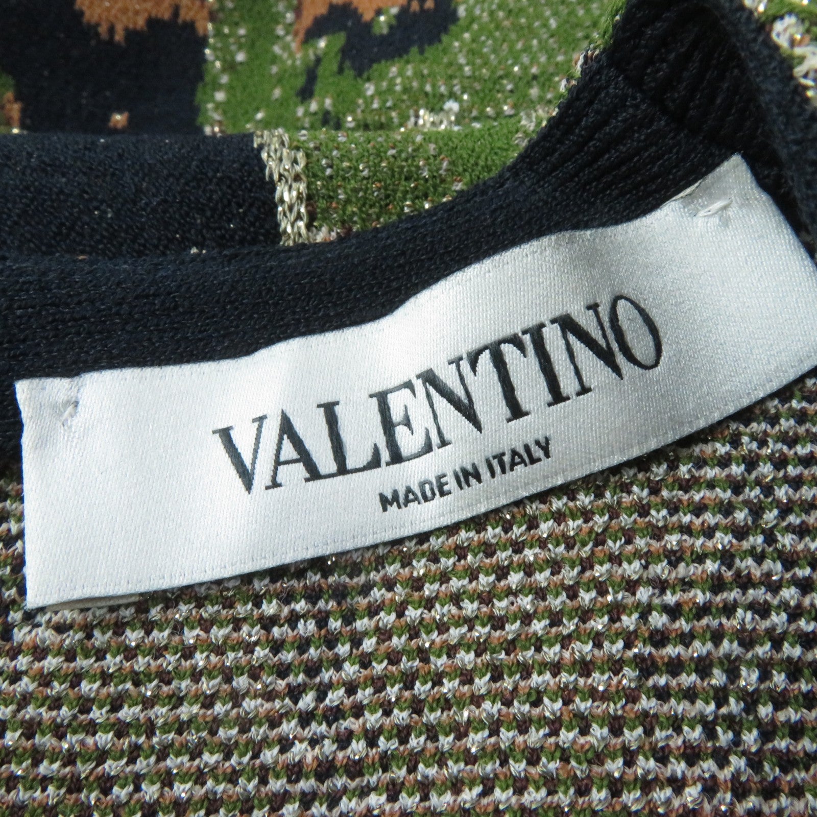 Valentino A-line Knit Dress Multicolor M