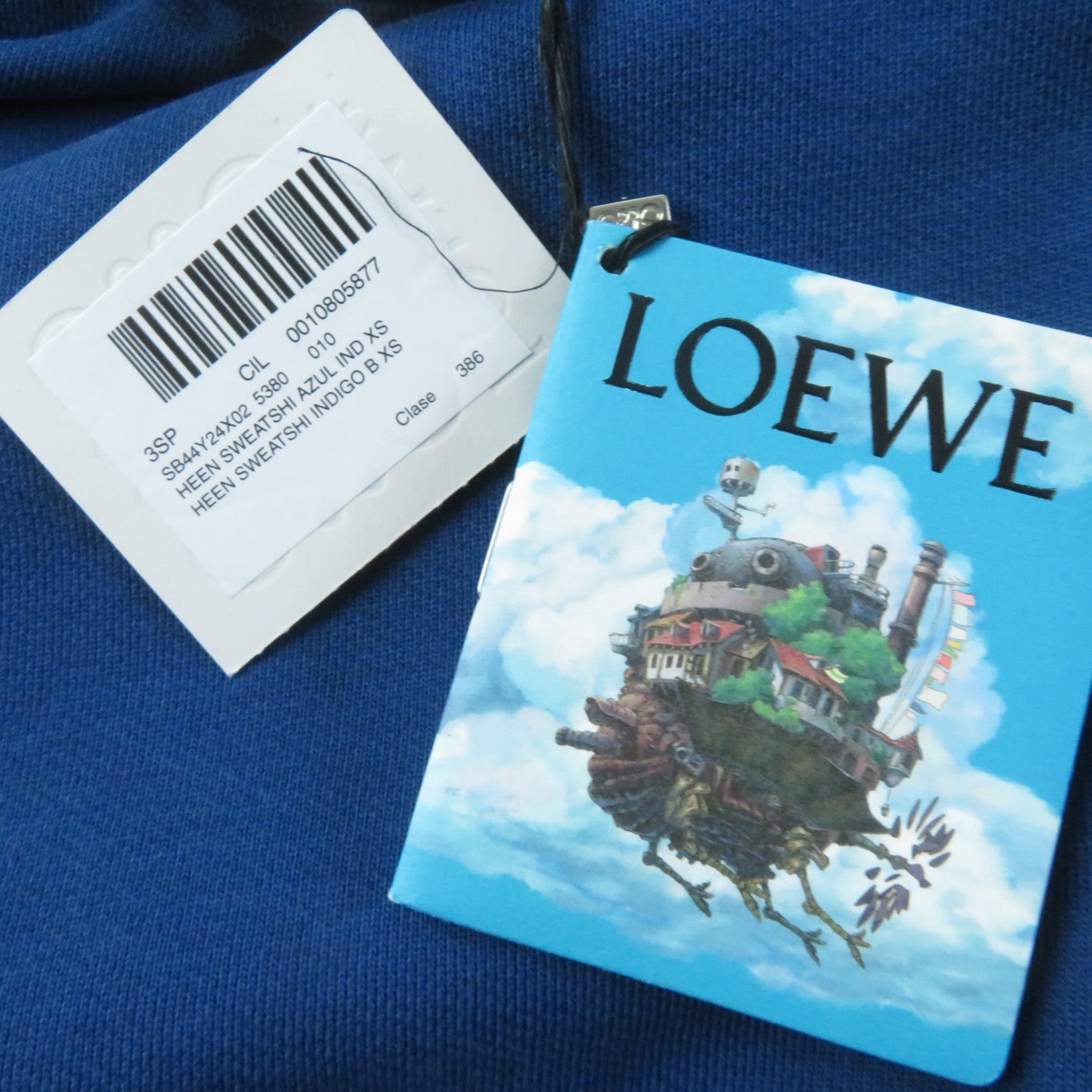 LOEWE Howl's Moving Castle Anagram Sweatshirt XS