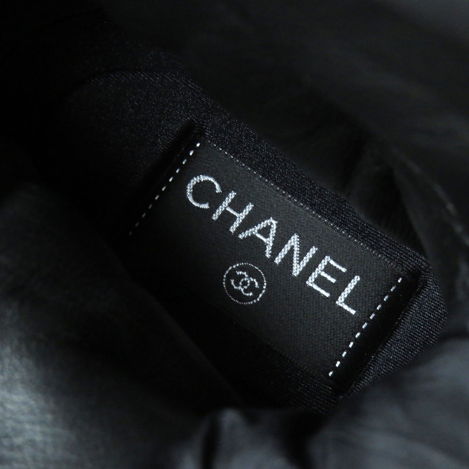 Chanel COCONEIGE Leather Nylon Short Boots