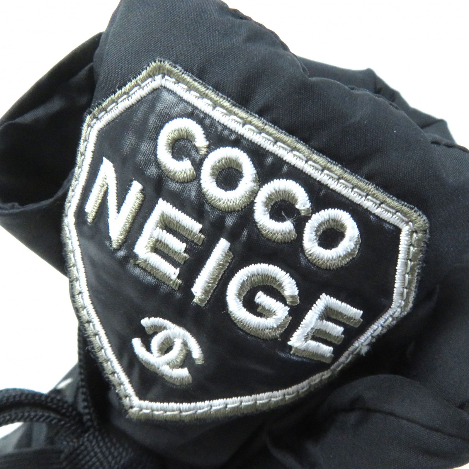 Chanel COCONEIGE Leather Nylon Short Boots