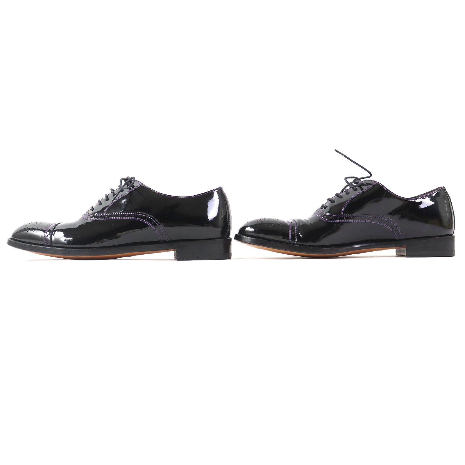 Yves Saint Laurent Lace-up Dress Shoes Black 37.5