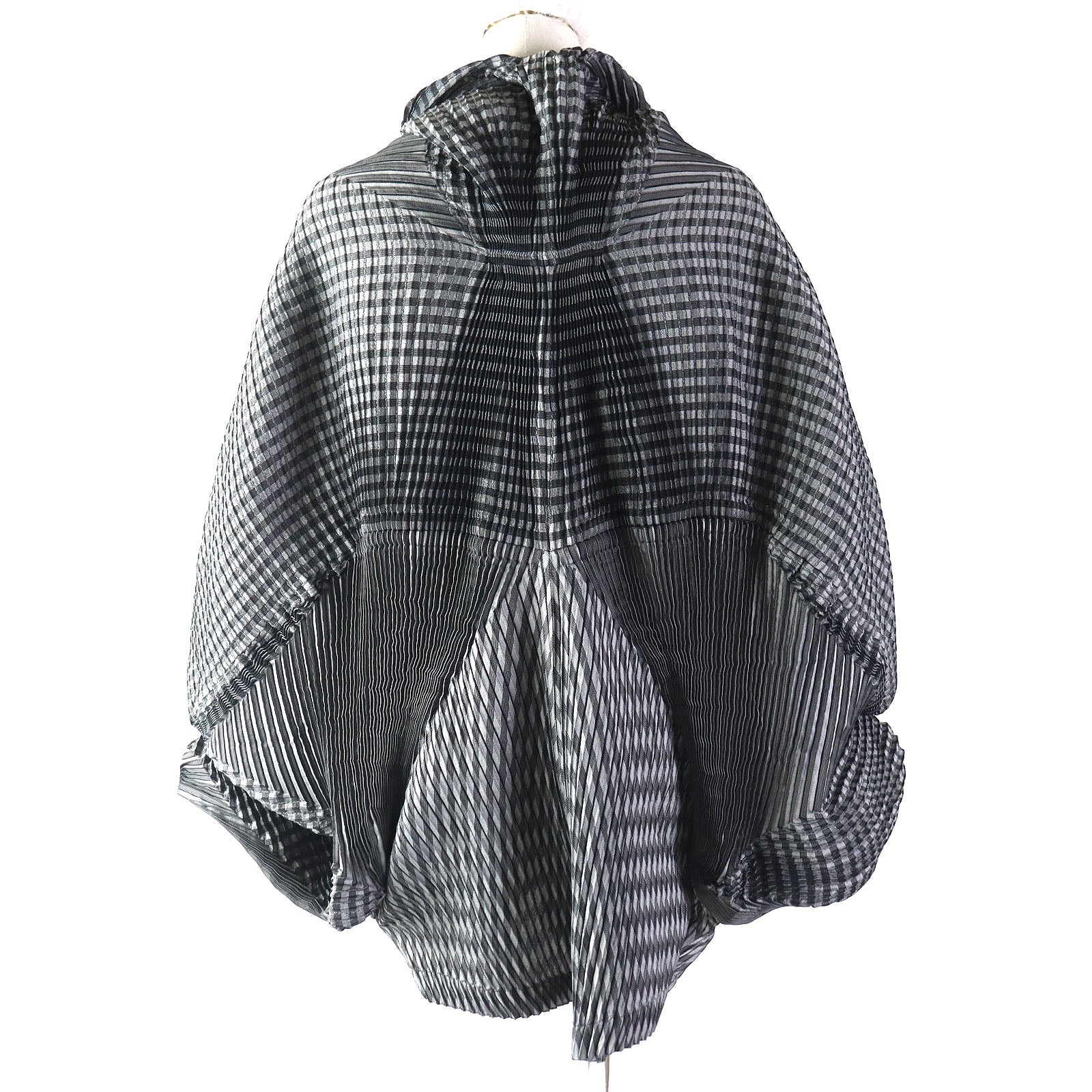 Issey Miyake Pleated Design Coat Jacket