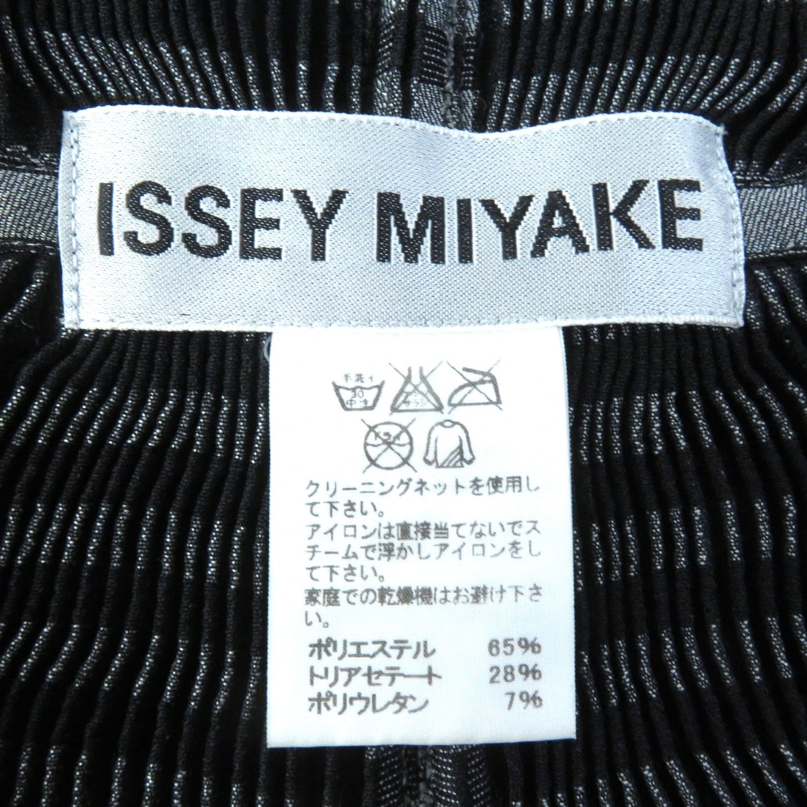 Issey Miyake Pleated Design Coat Jacket