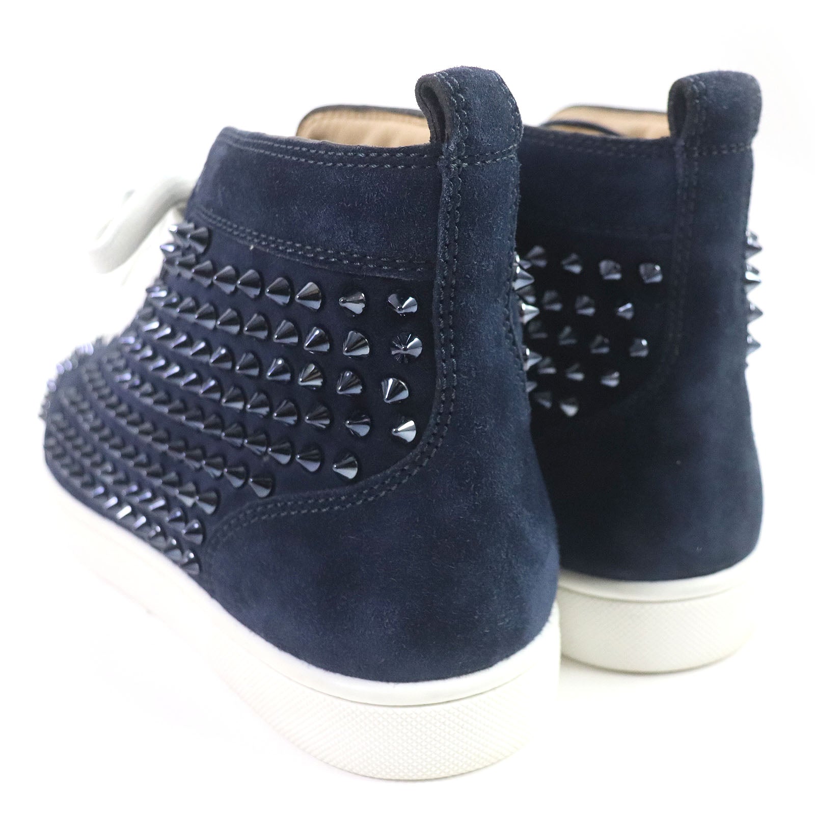 Christian Louboutin Suede High Cut Sneakers 40