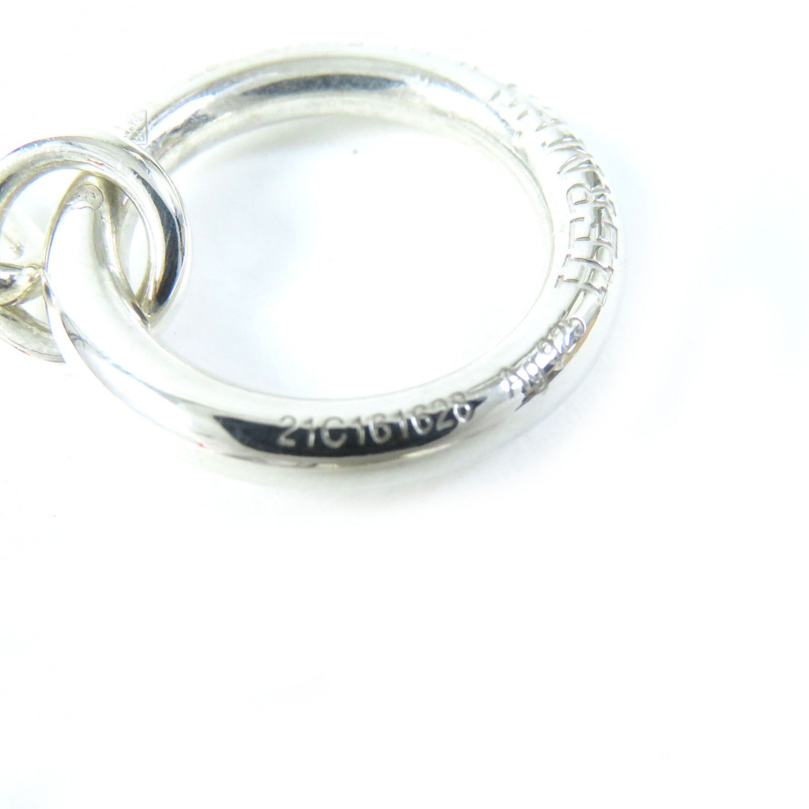 Hermes Silver Shane Dunkle Punk Bracelet