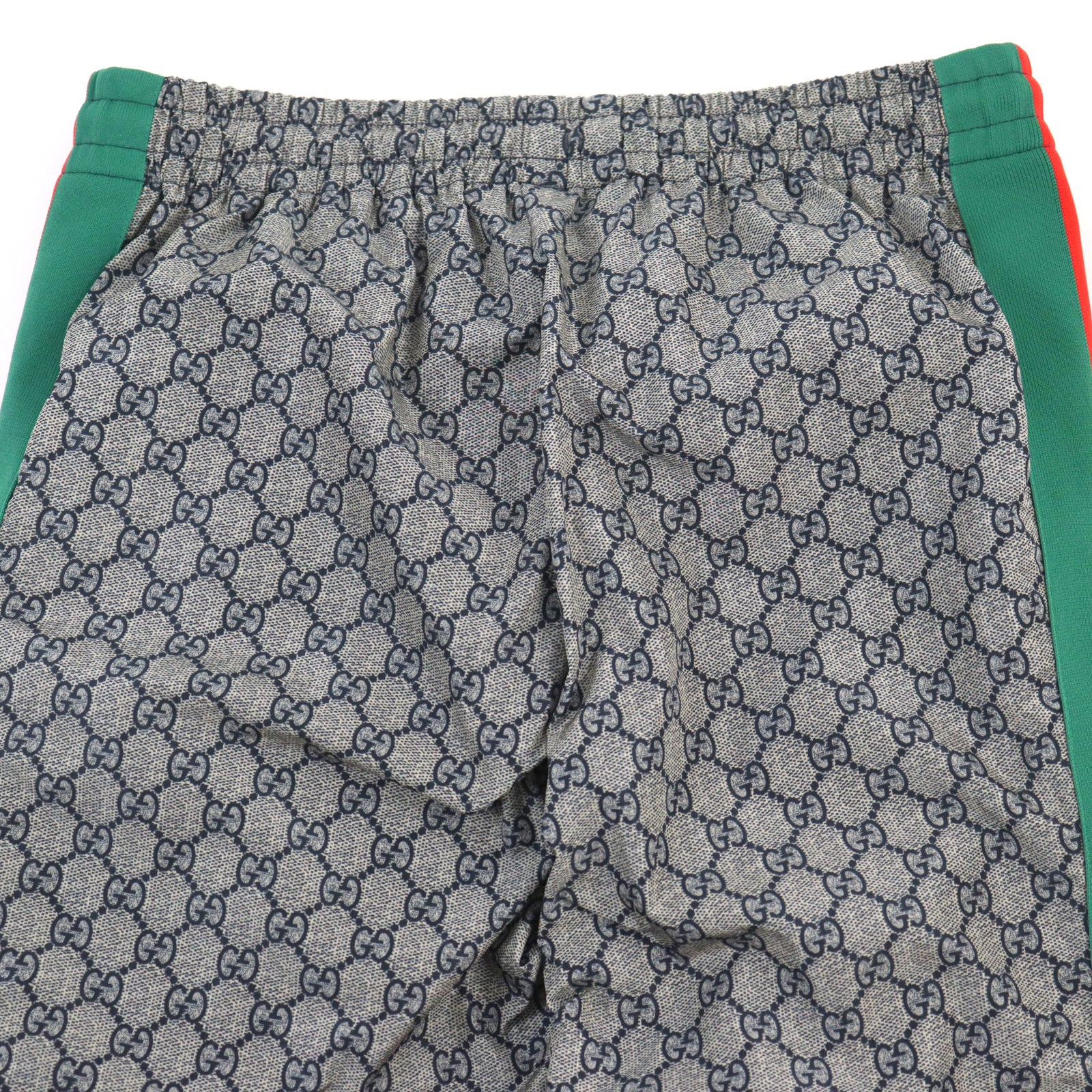 Gucci Nylon GG Pattern Jogger Pants Gray S