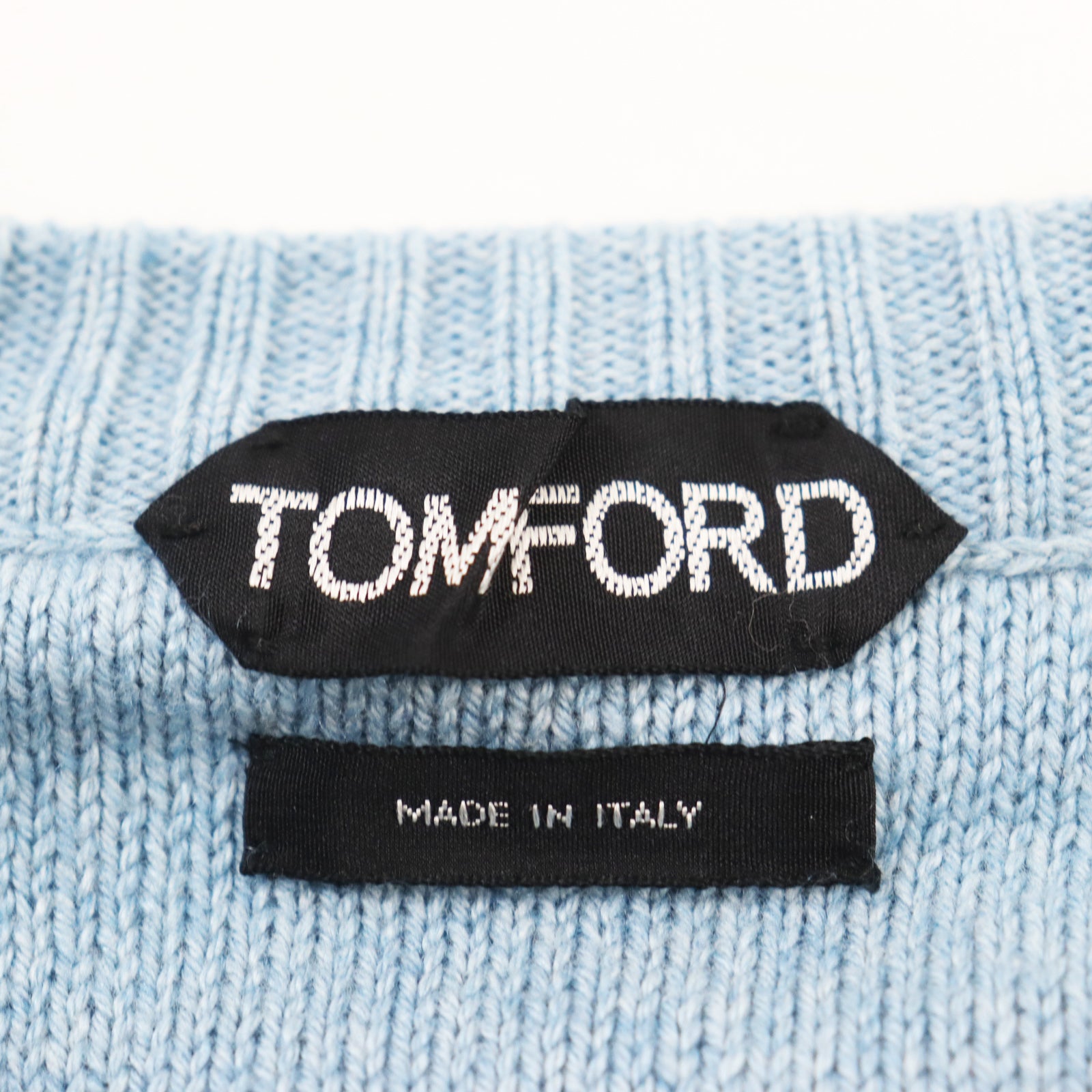 Tom Ford Cotton Cashmere Silk Crew Neck Knit