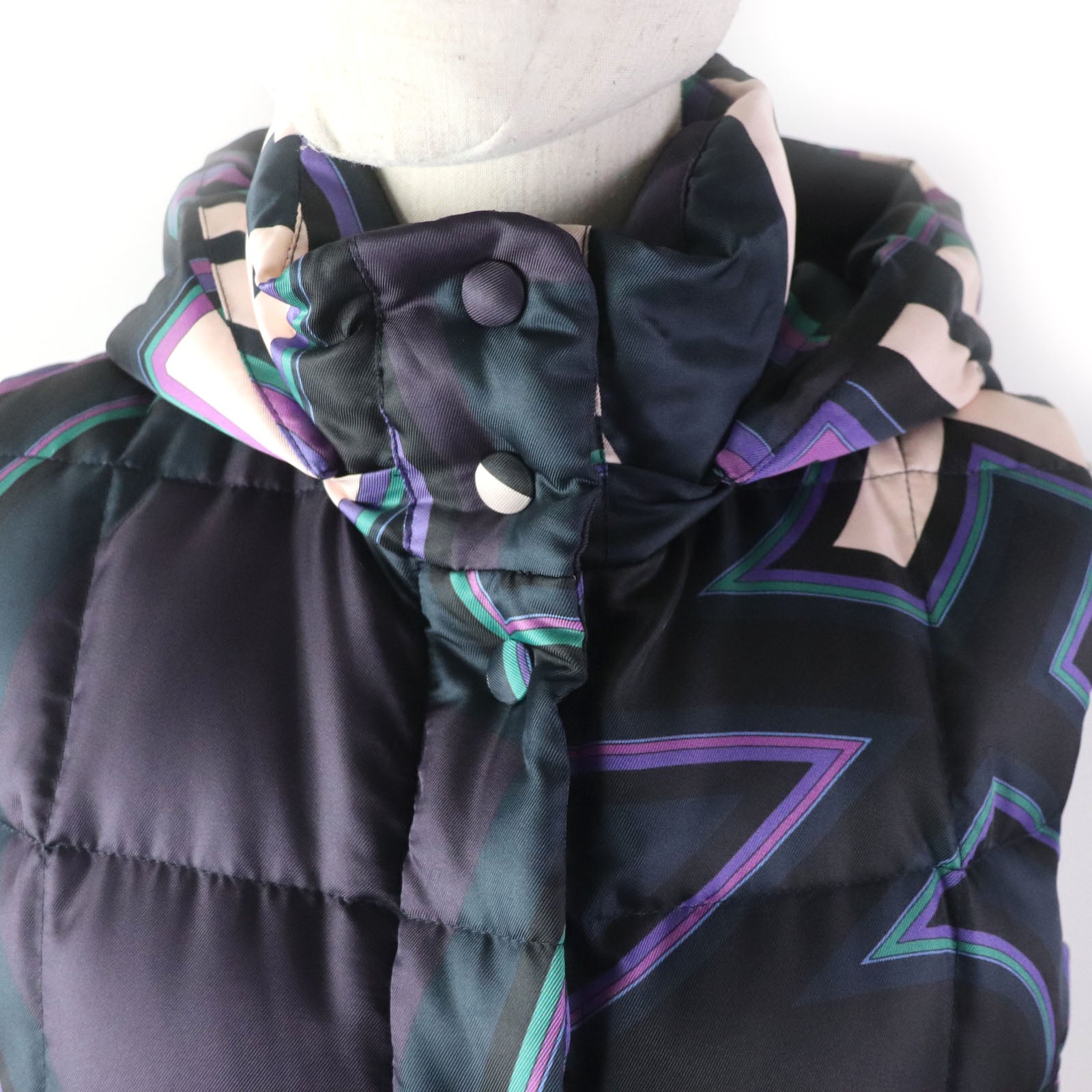 Emilio Pucci Hooded Jacket Multicolor Women