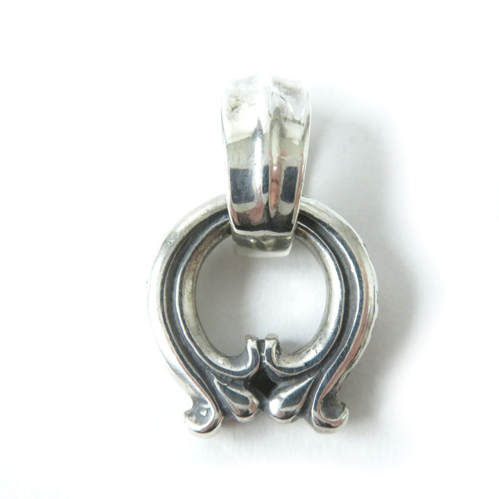 Bill Wall Gothic Horseshoe Charm Pendant AG925 Silver