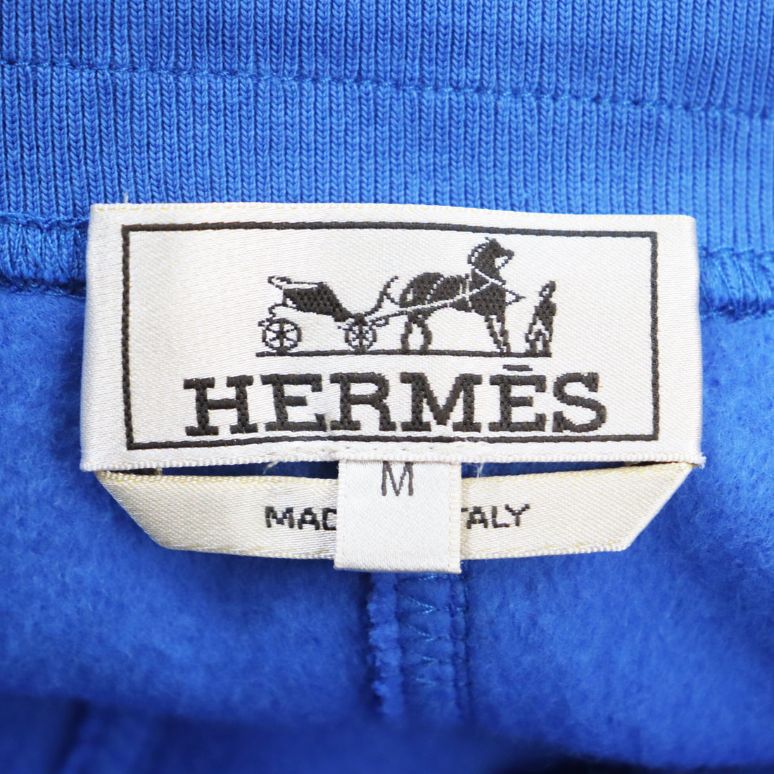 Hermes Cotton Sweatshirt Blue L/M