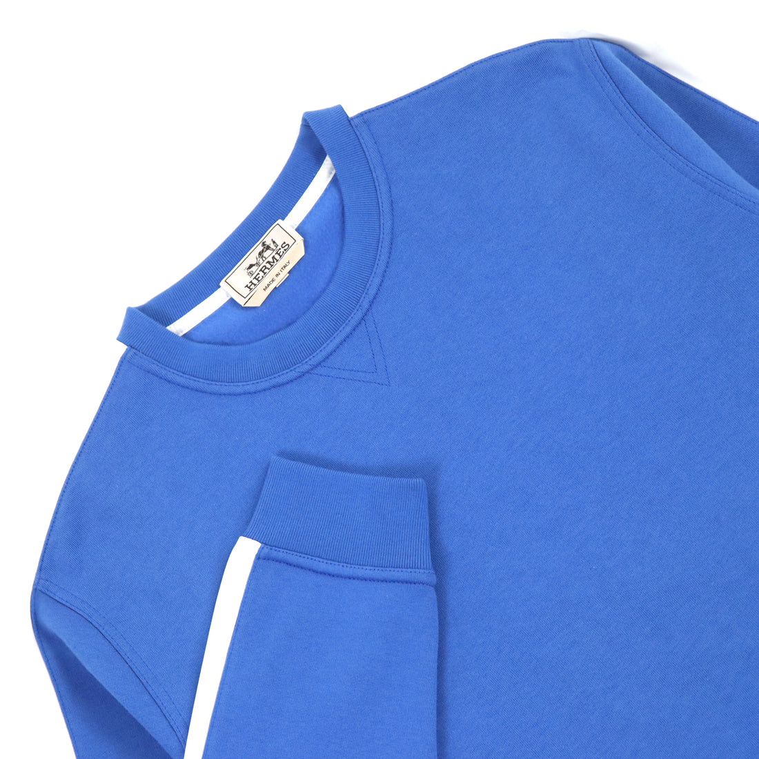 Hermes Cotton Sweatshirt Blue L/M