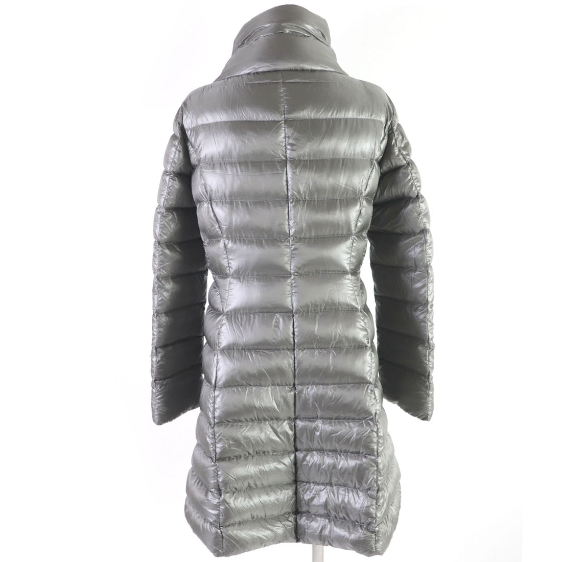 Herno Gray Nylon Down Jacket Women