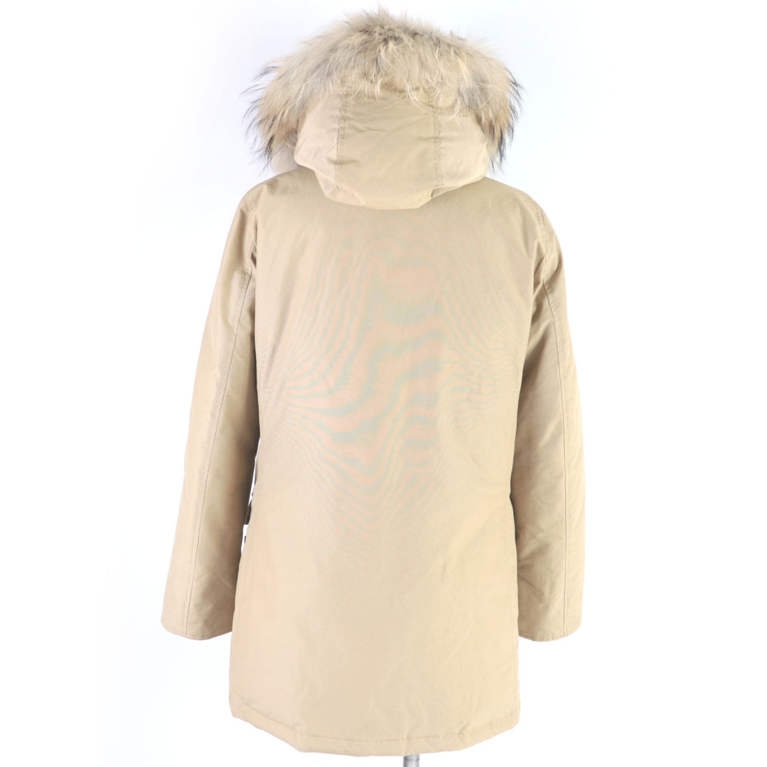 WOOLRICH ARCTIC PARKA Down Coat Women Beige S