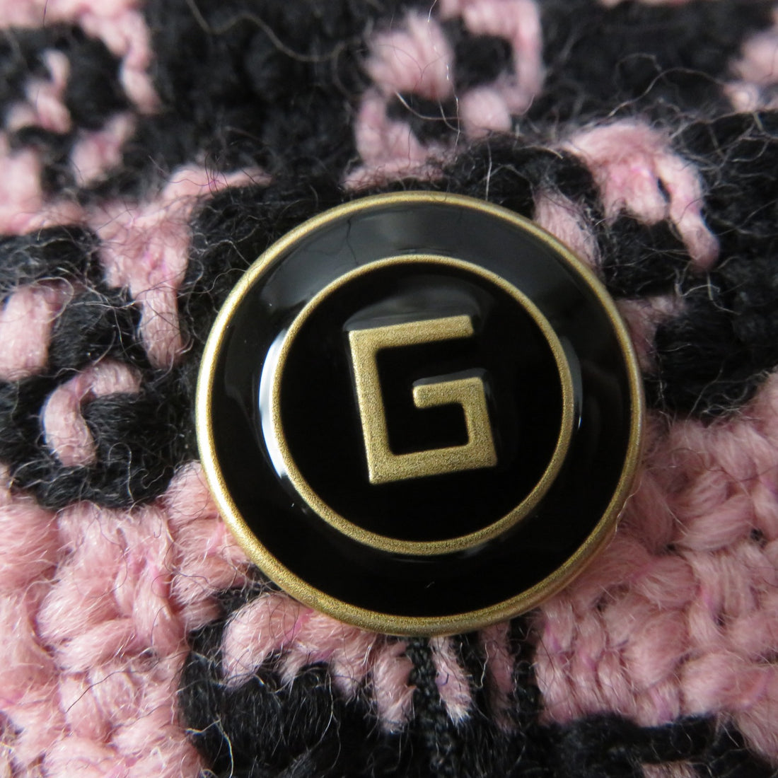 Gucci Wool Nylon G Button A Line Coat 38