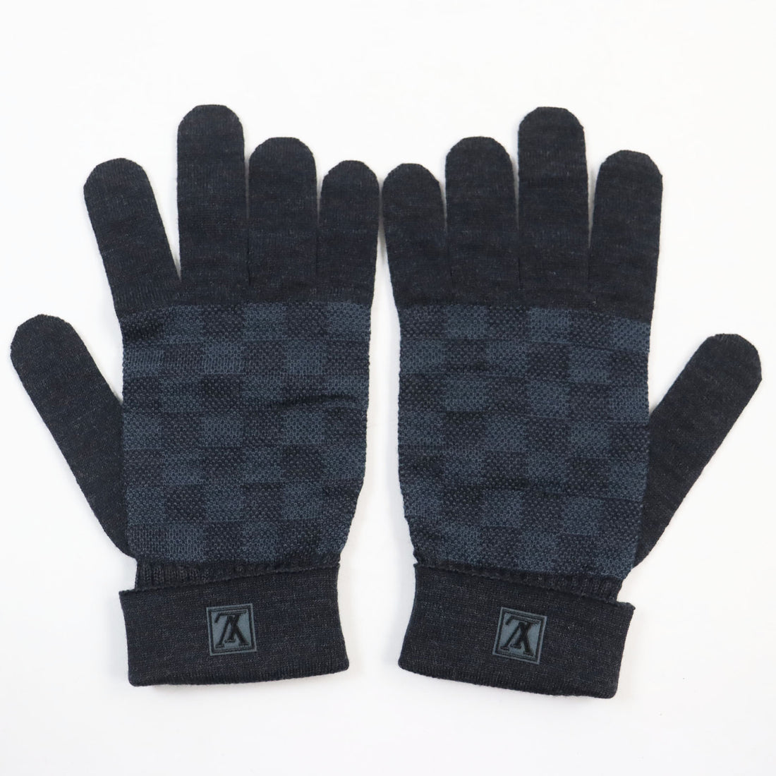 Louis Vuitton Wool Damier Knit Gloves M70008