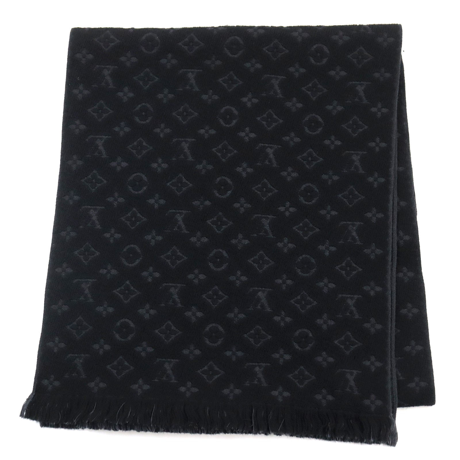 Louis Vuitton Monogram Wool Scarf M70520