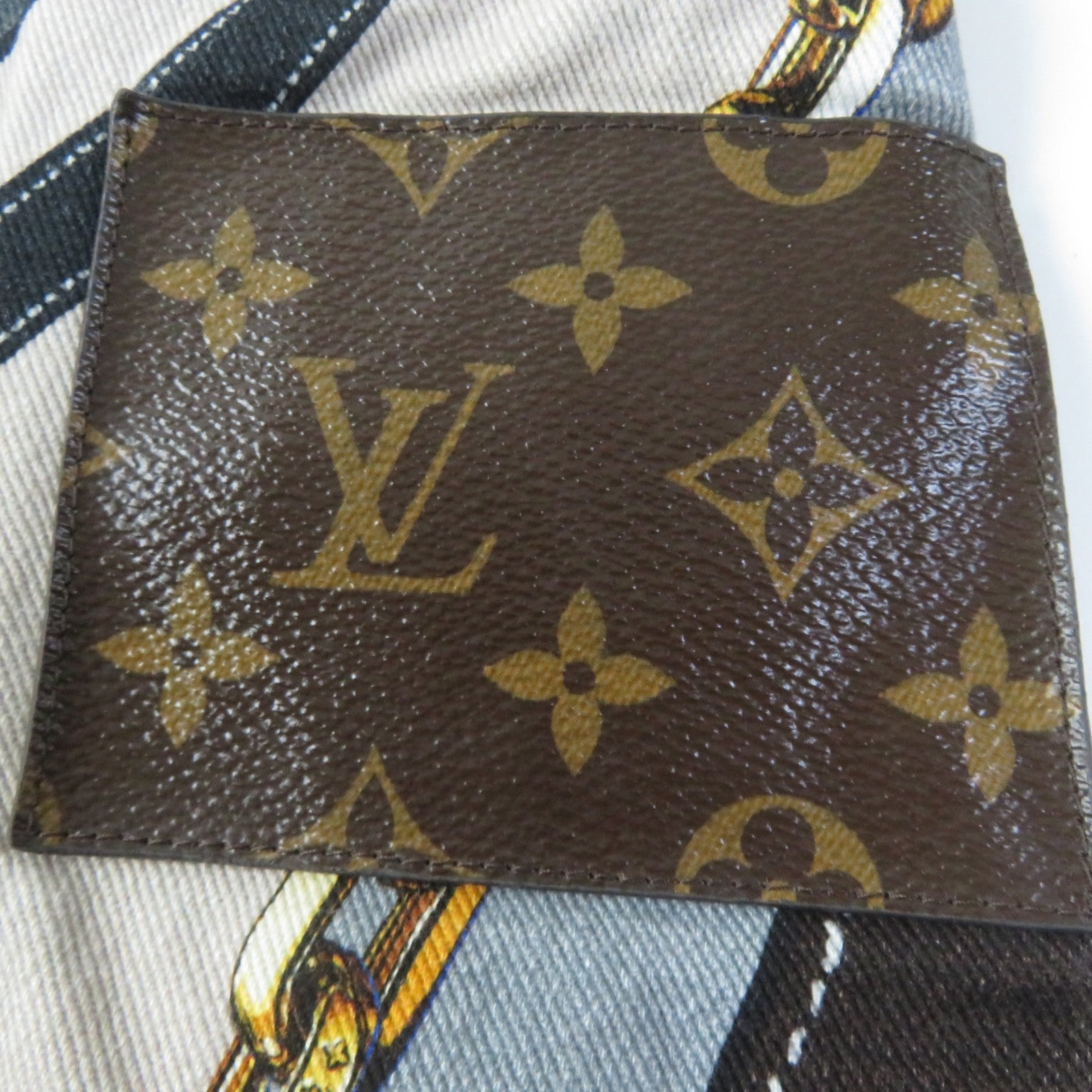 Louis Vuitton Scarf Print Monogram Shorts