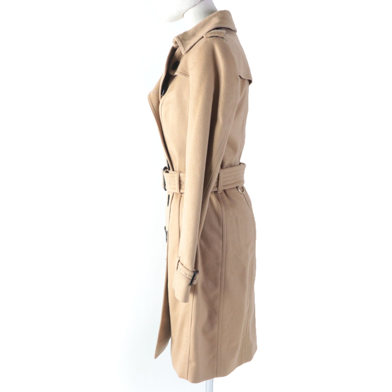 Burberry Sandringham Cashmere Wool Trench Coat