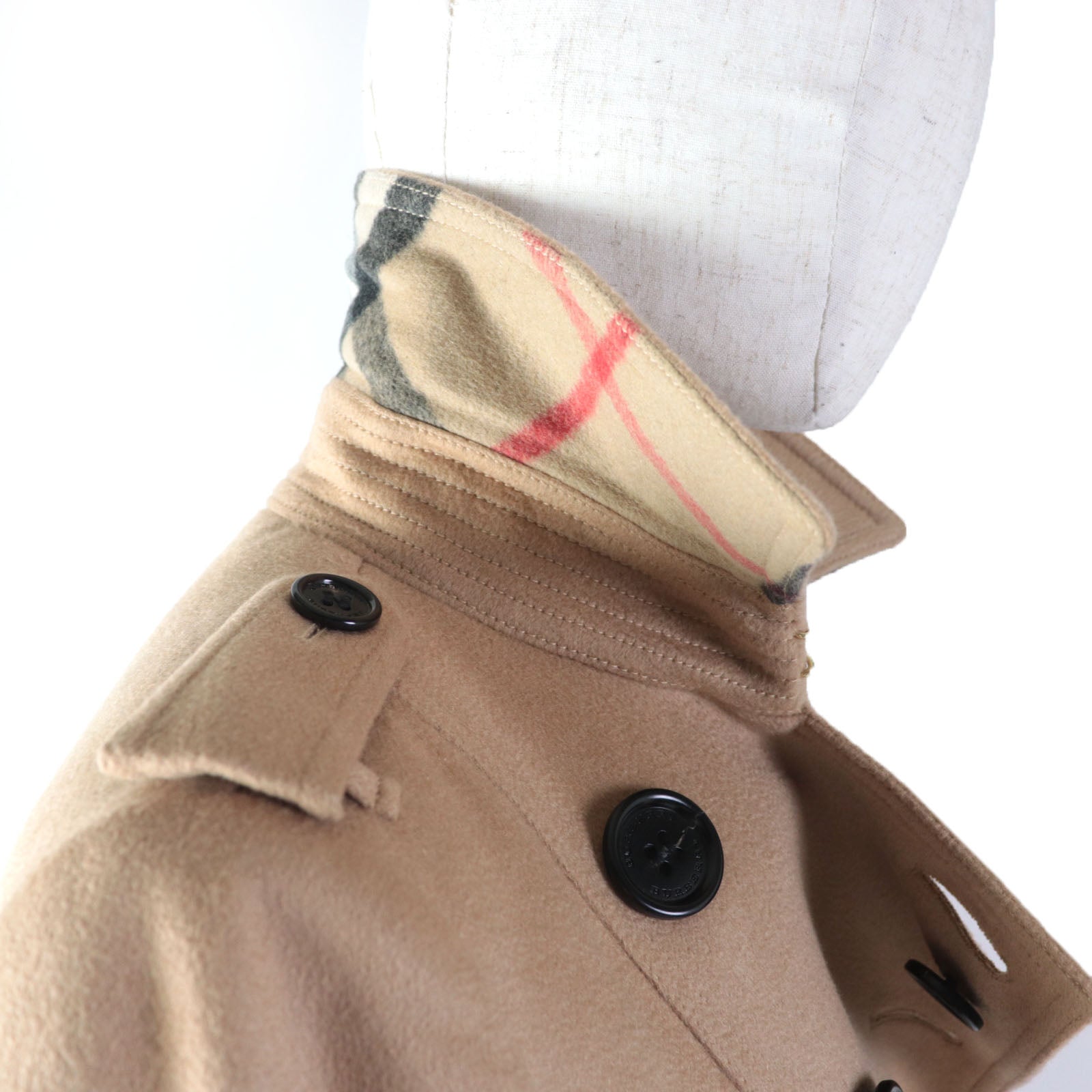 Burberry Sandringham Cashmere Wool Trench Coat