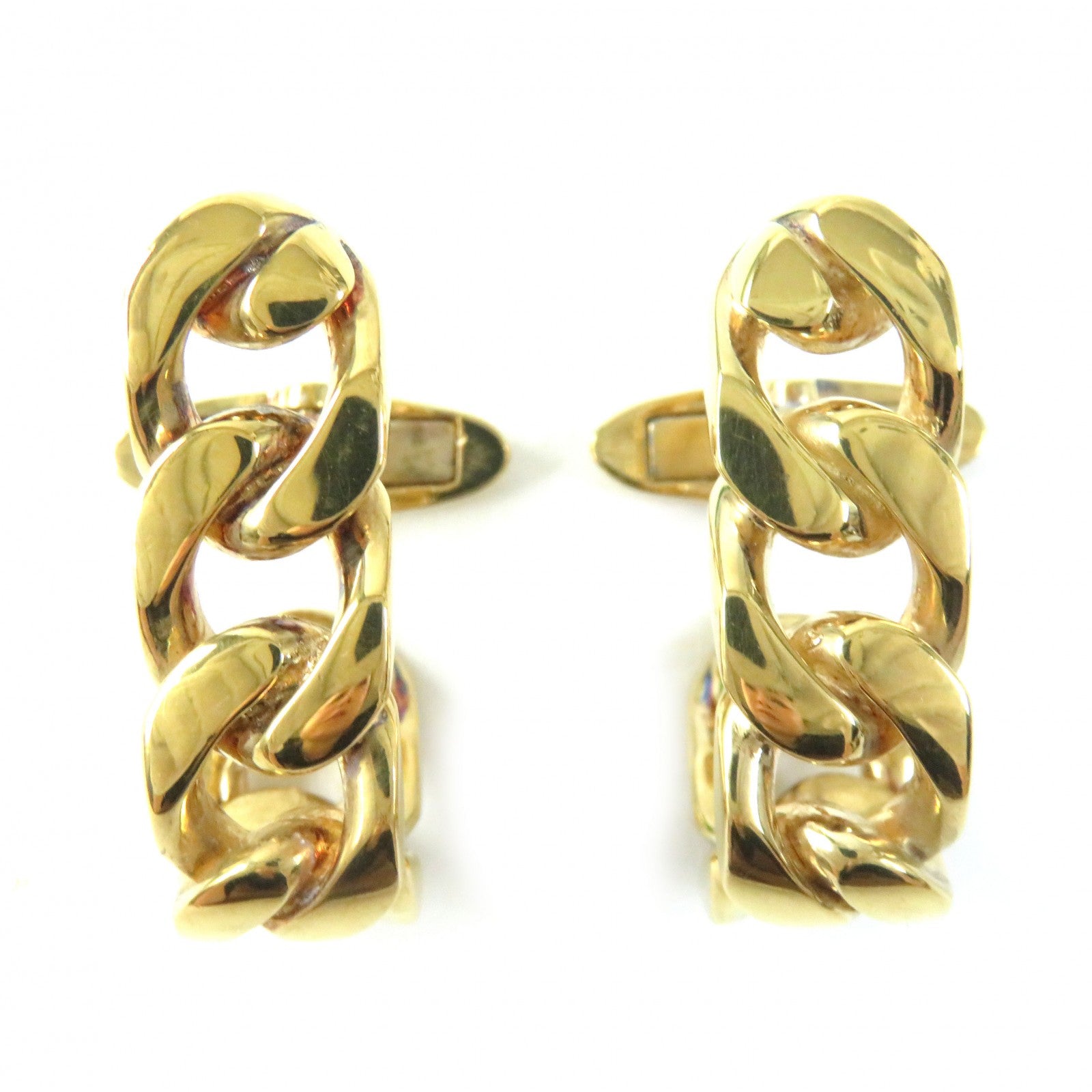 Bottega Veneta AG925 Chain Cuffs Gold