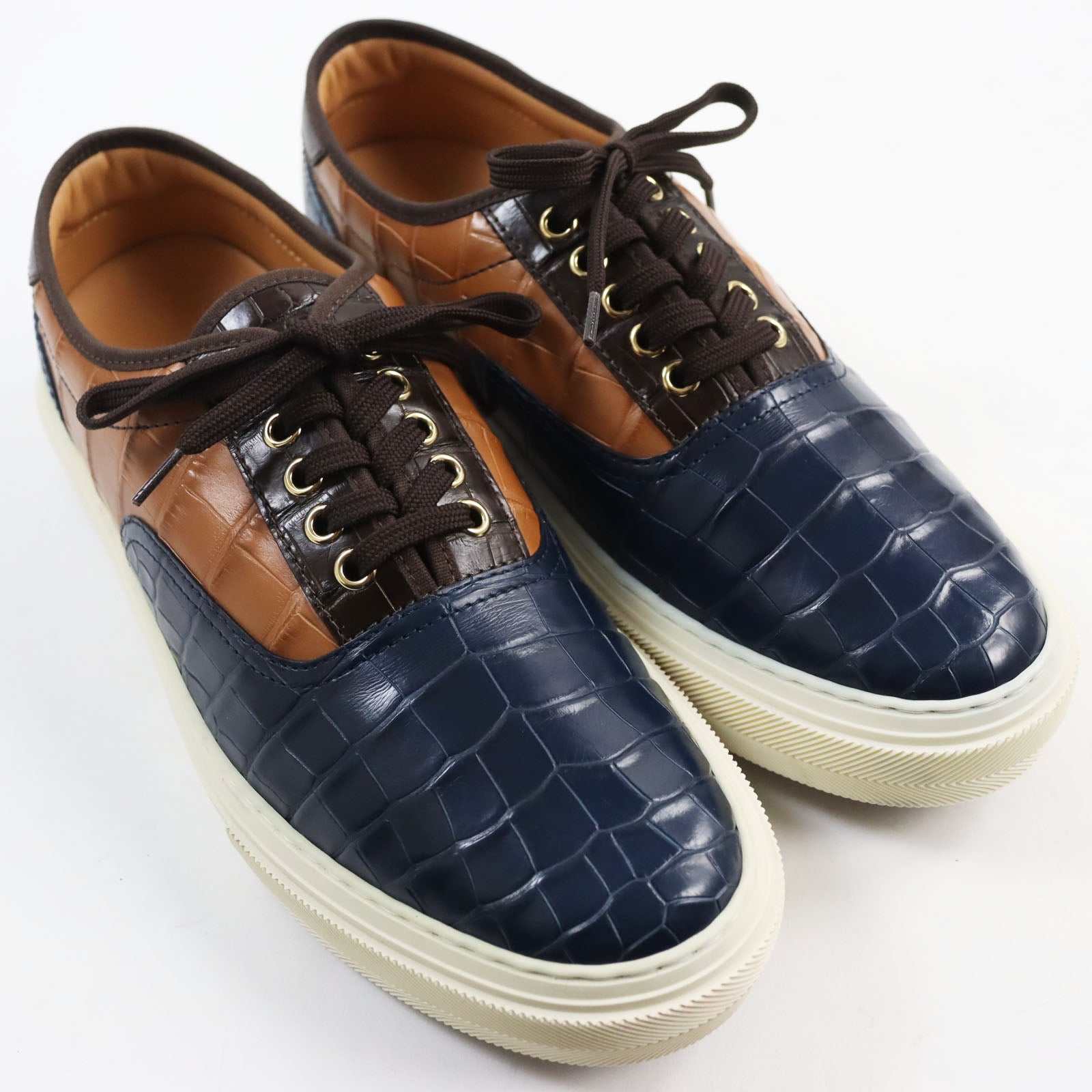 Louis Vuitton Crocodile Leather Sneakers 8.5