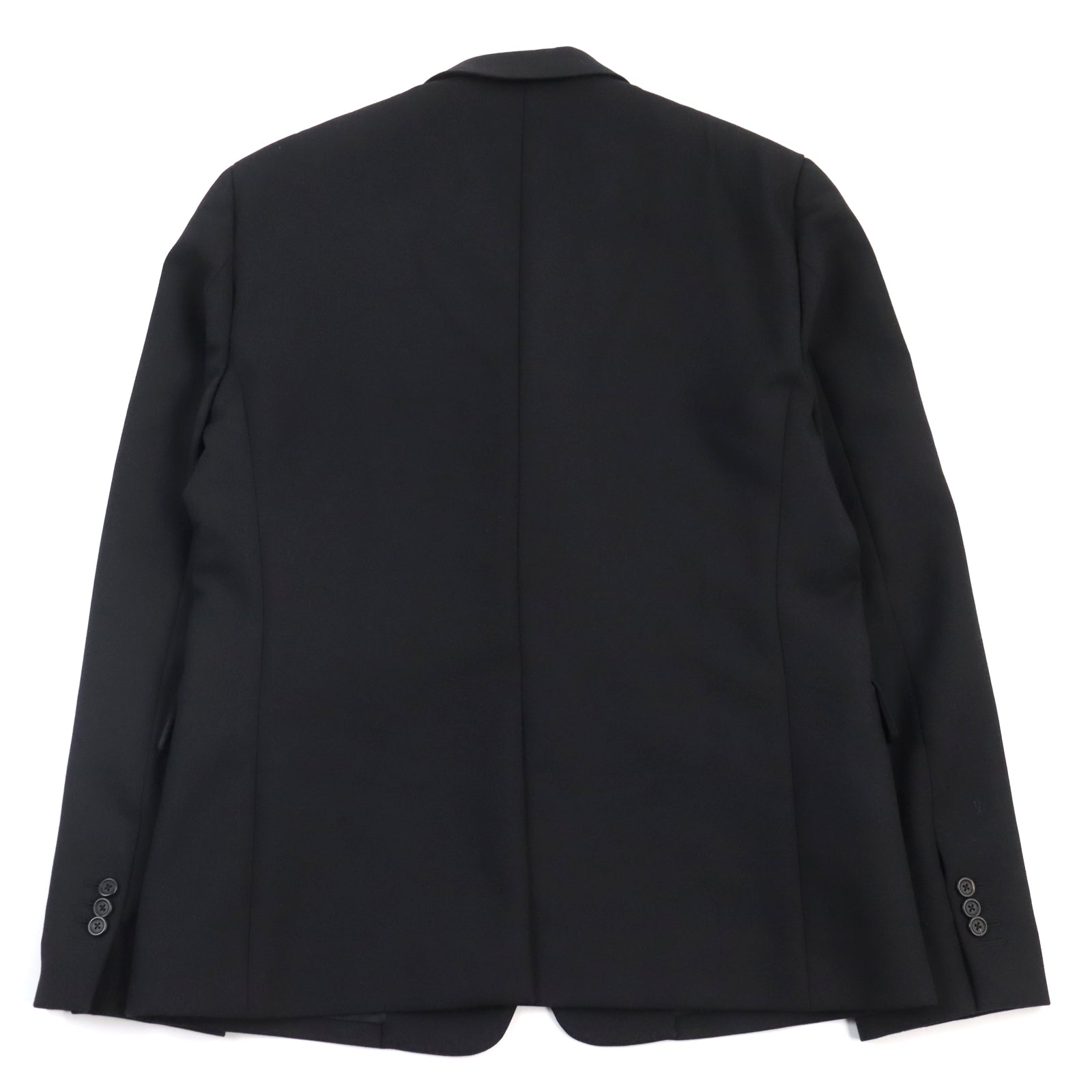 Fendi Wool Polyurethane Tailored Jacket Black