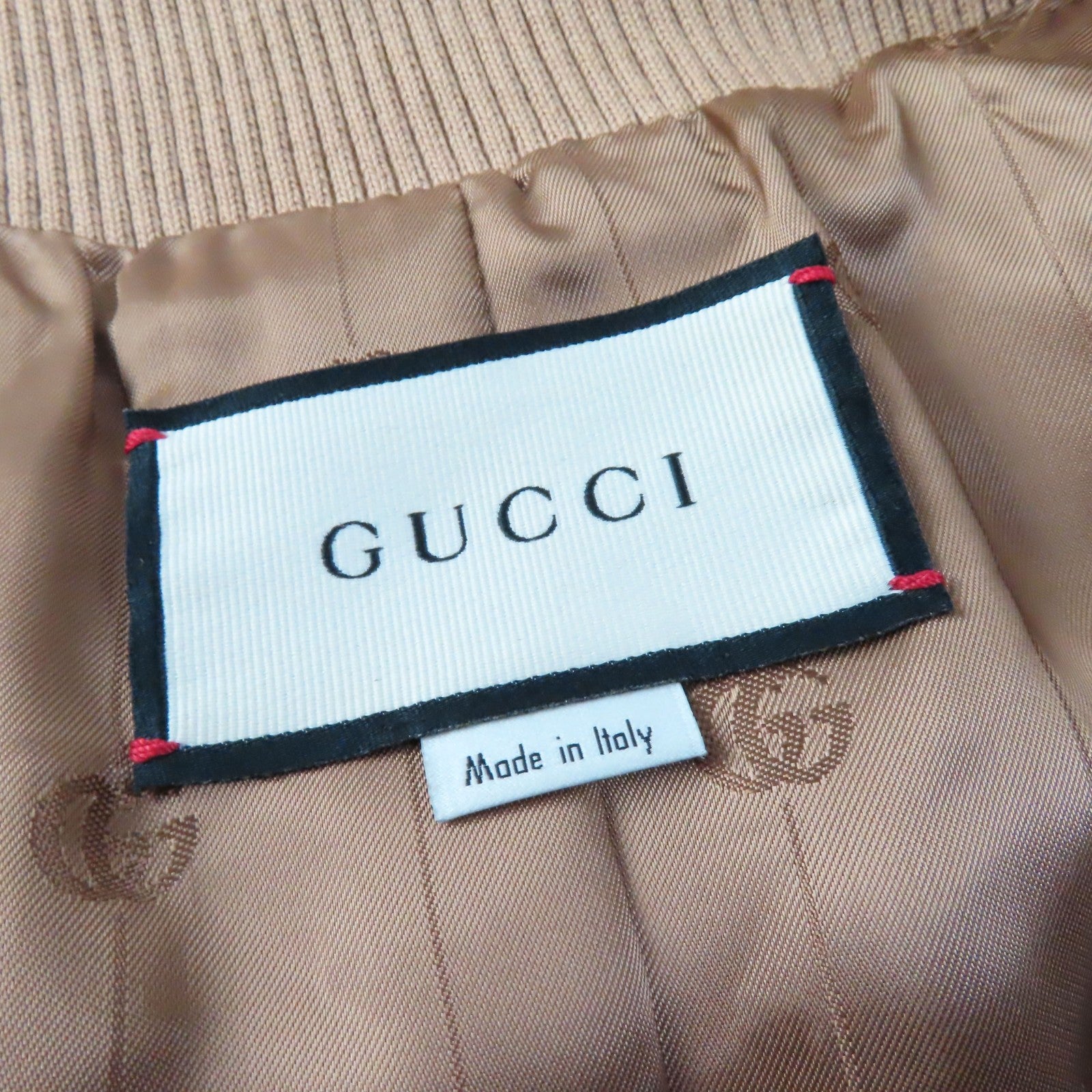 Gucci Lamb Leather Suede Jacket Brown 40