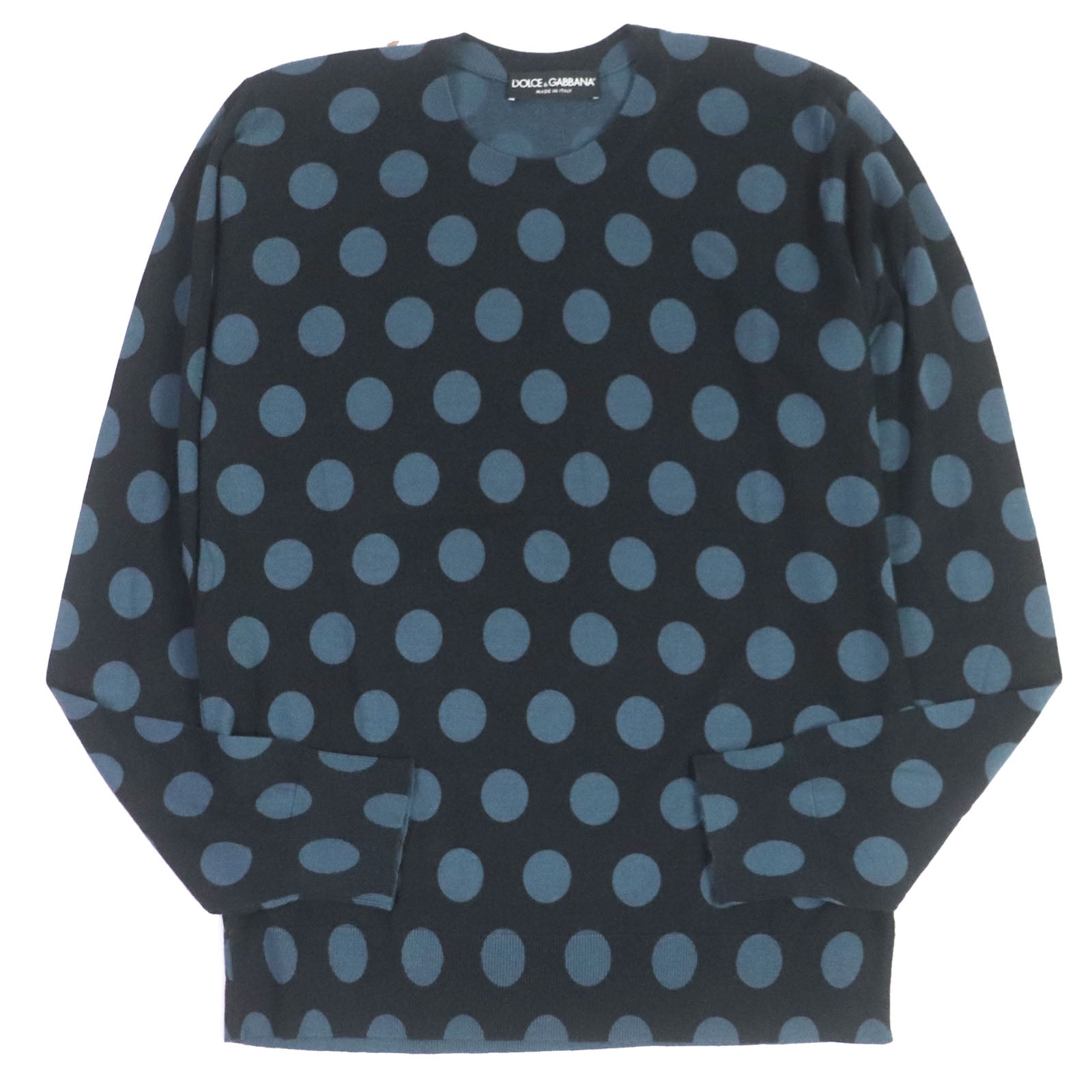 Dolce & Gabbana Cashmere Silk Crew Neck Sweater