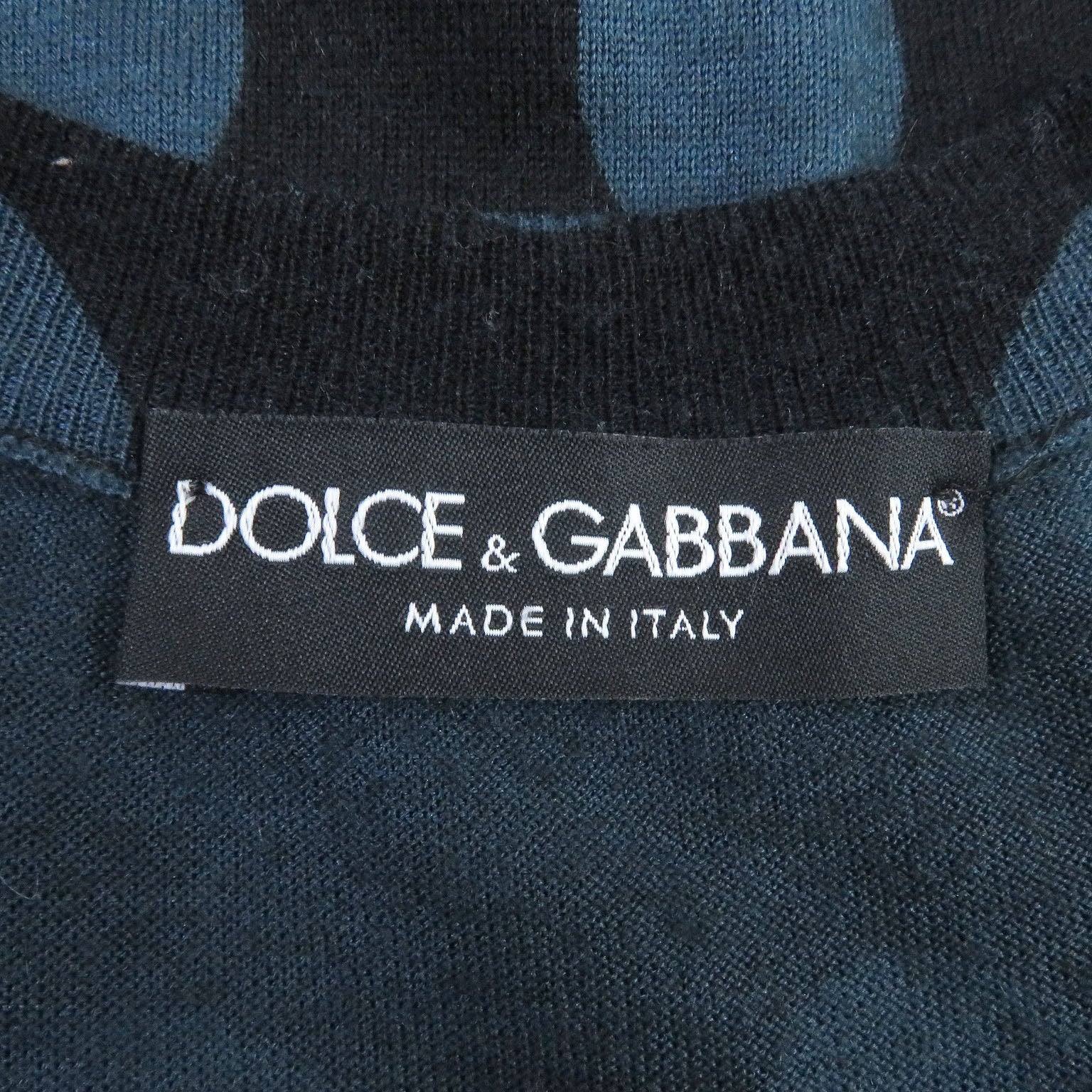 Dolce & Gabbana Cashmere Silk Crew Neck Sweater