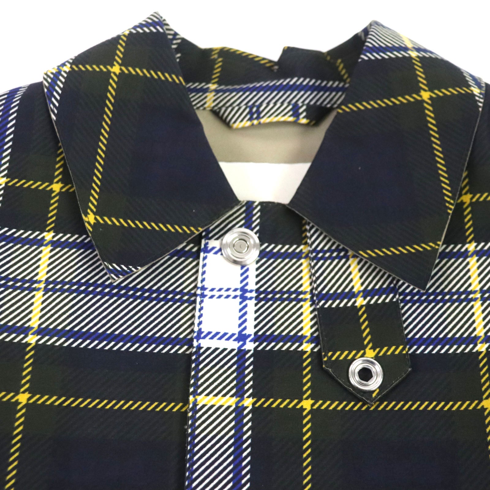 Mackintosh DUNCAN Tartan Check Rubberized Coat Multicolor