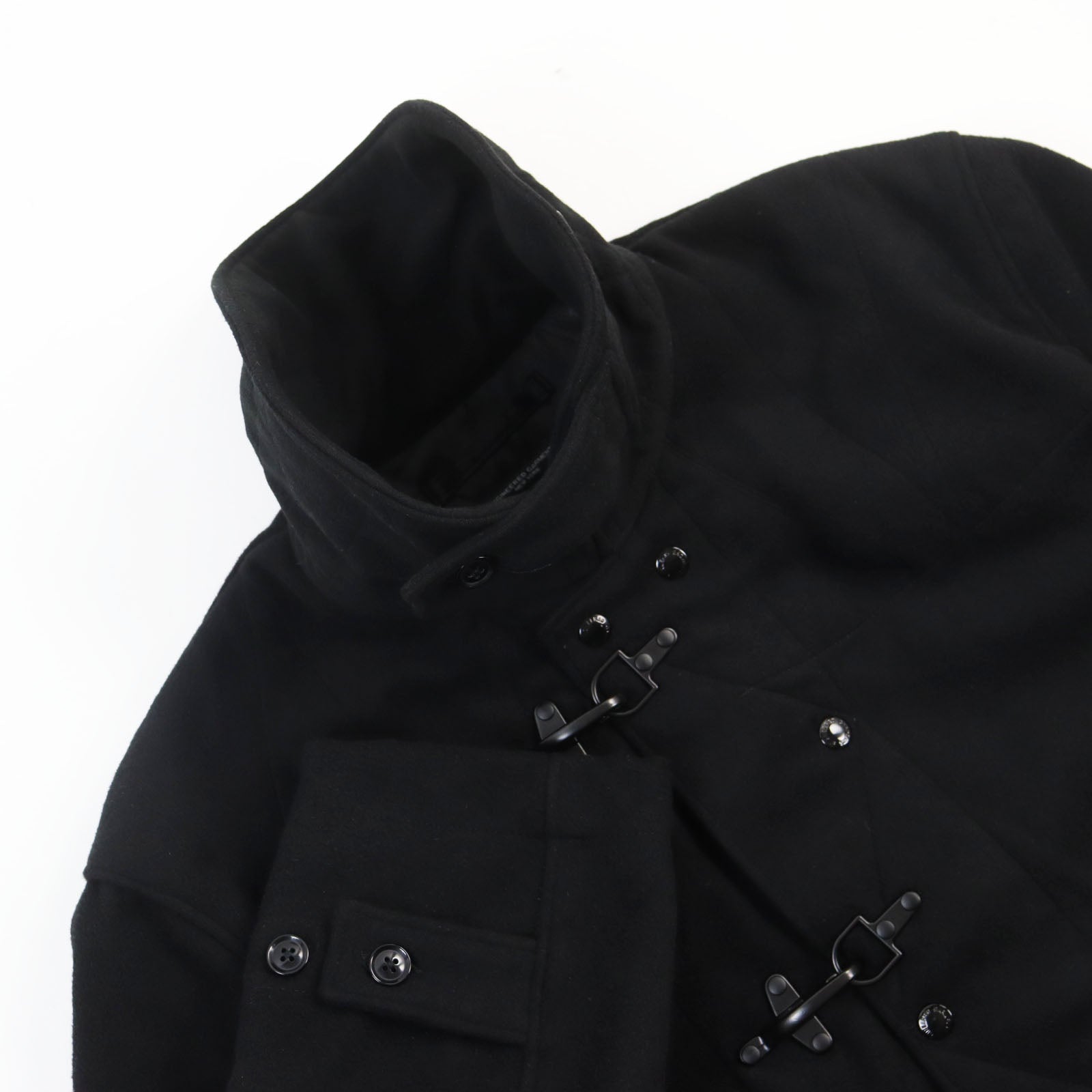 Engineered Garments Short Duffle Jacket Black L