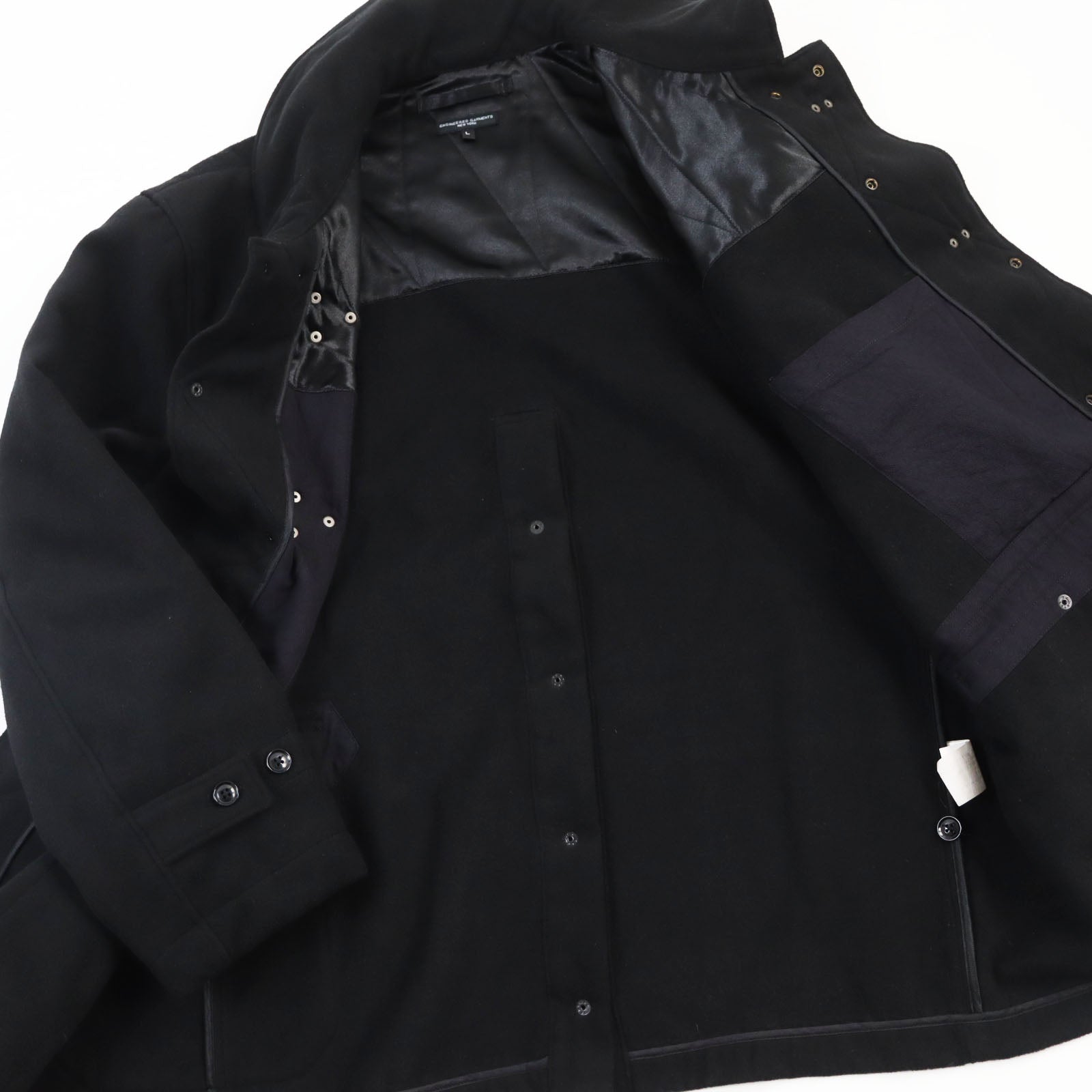 Engineered Garments Short Duffle Jacket Black L