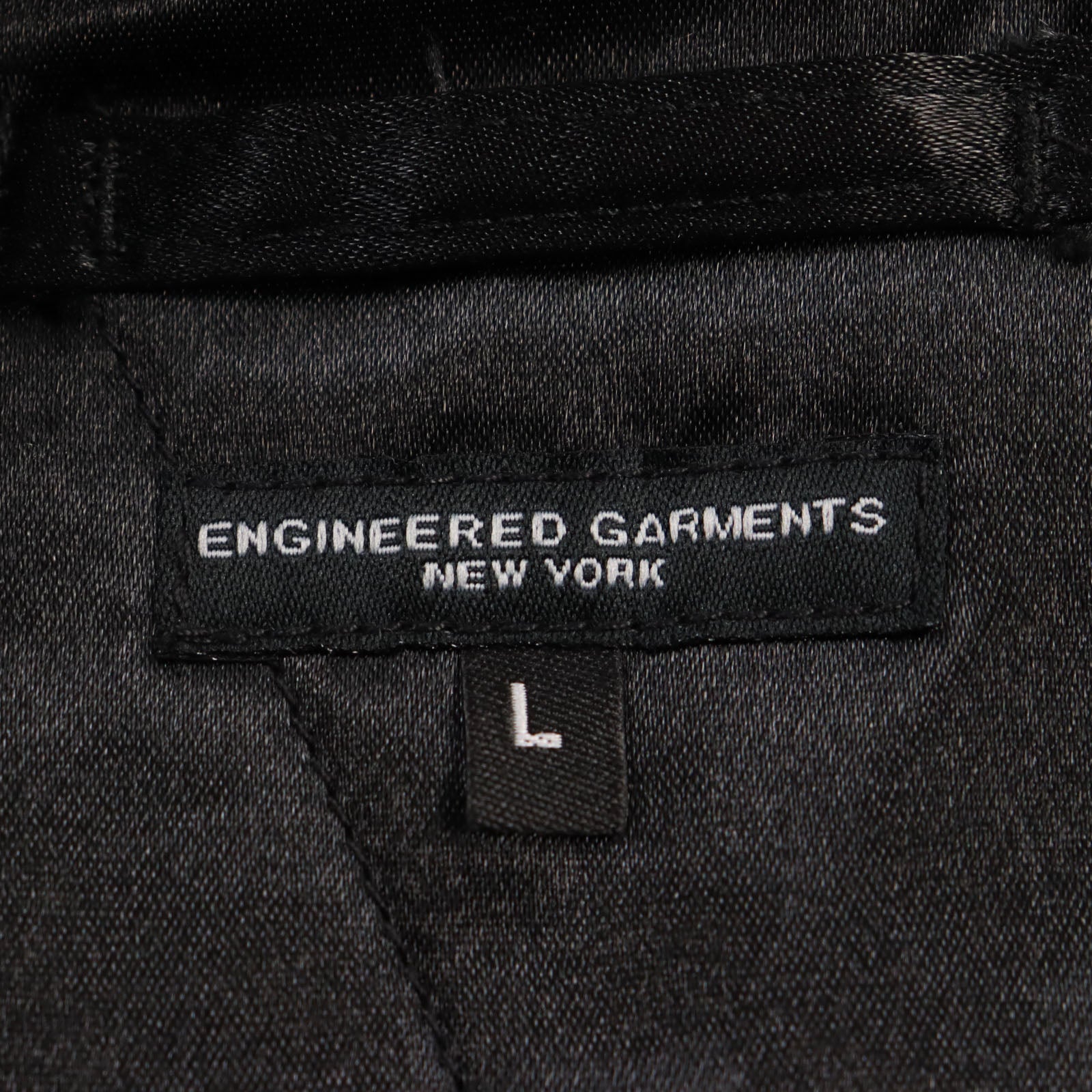 Engineered Garments Short Duffle Jacket Black L