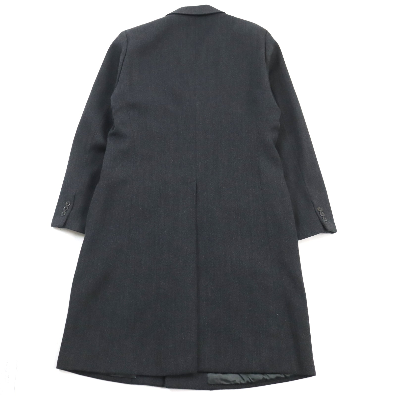 Armani Wool Viscose Long Coat Gray 48