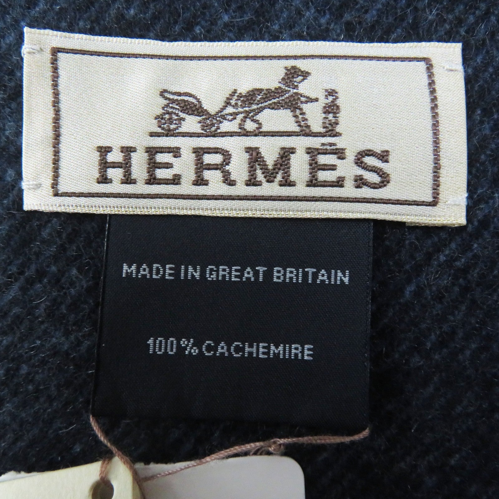 Hermes Chaine d'Ancre Optic Cashmere Scarf