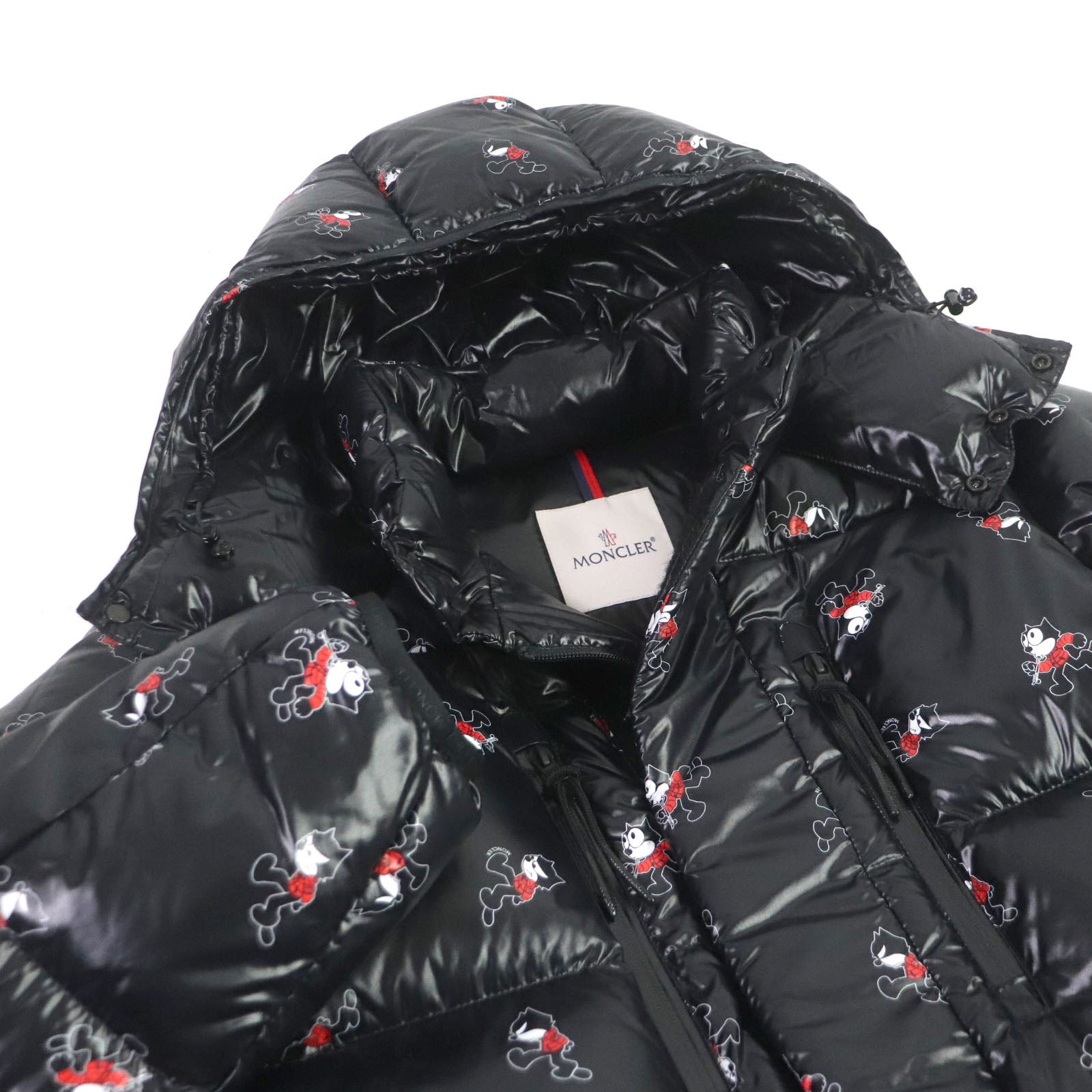 Moncler Nylon Felix WZIP Hoodie Down Jacket