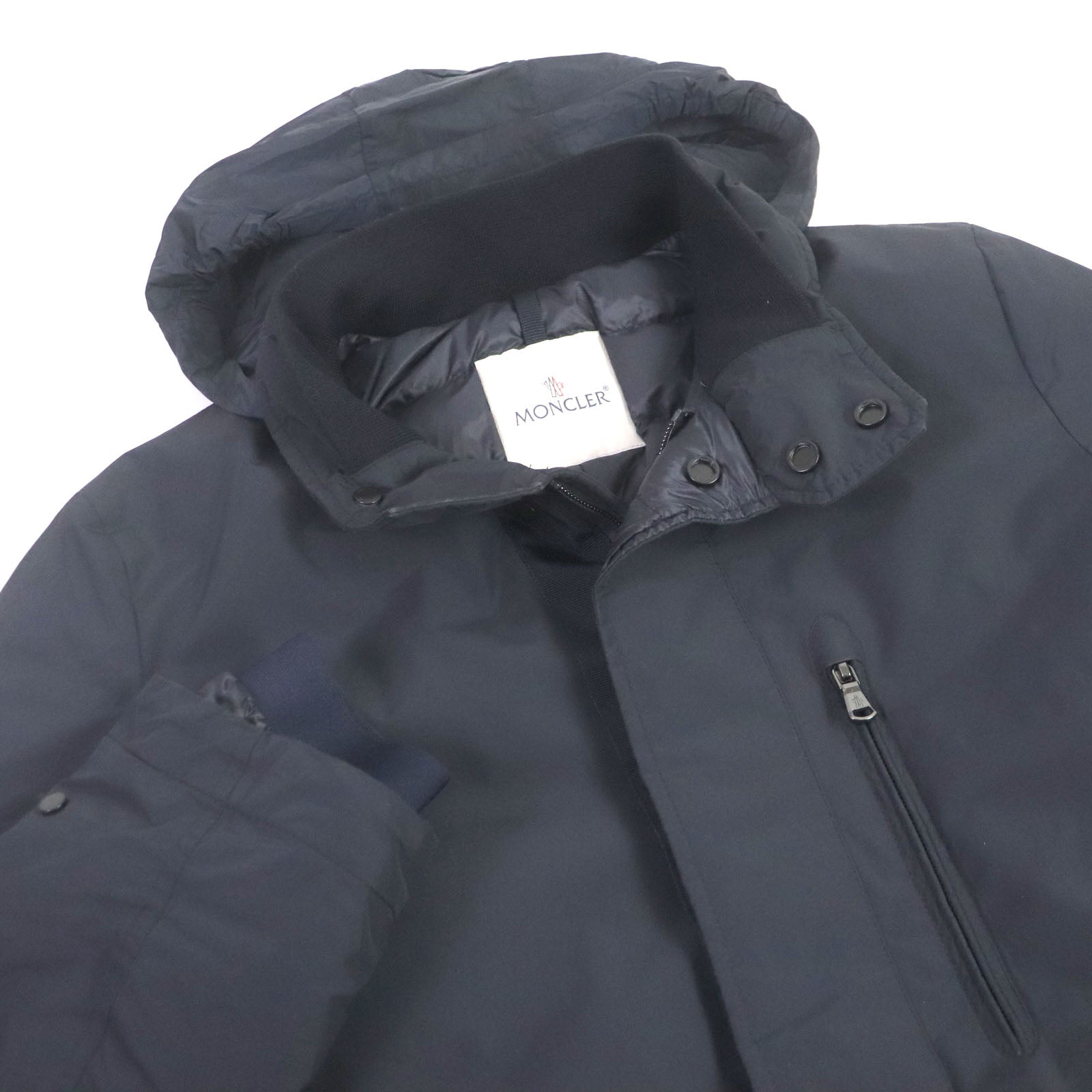 Moncler DAUMERAY Hooded Down Jacket Navy