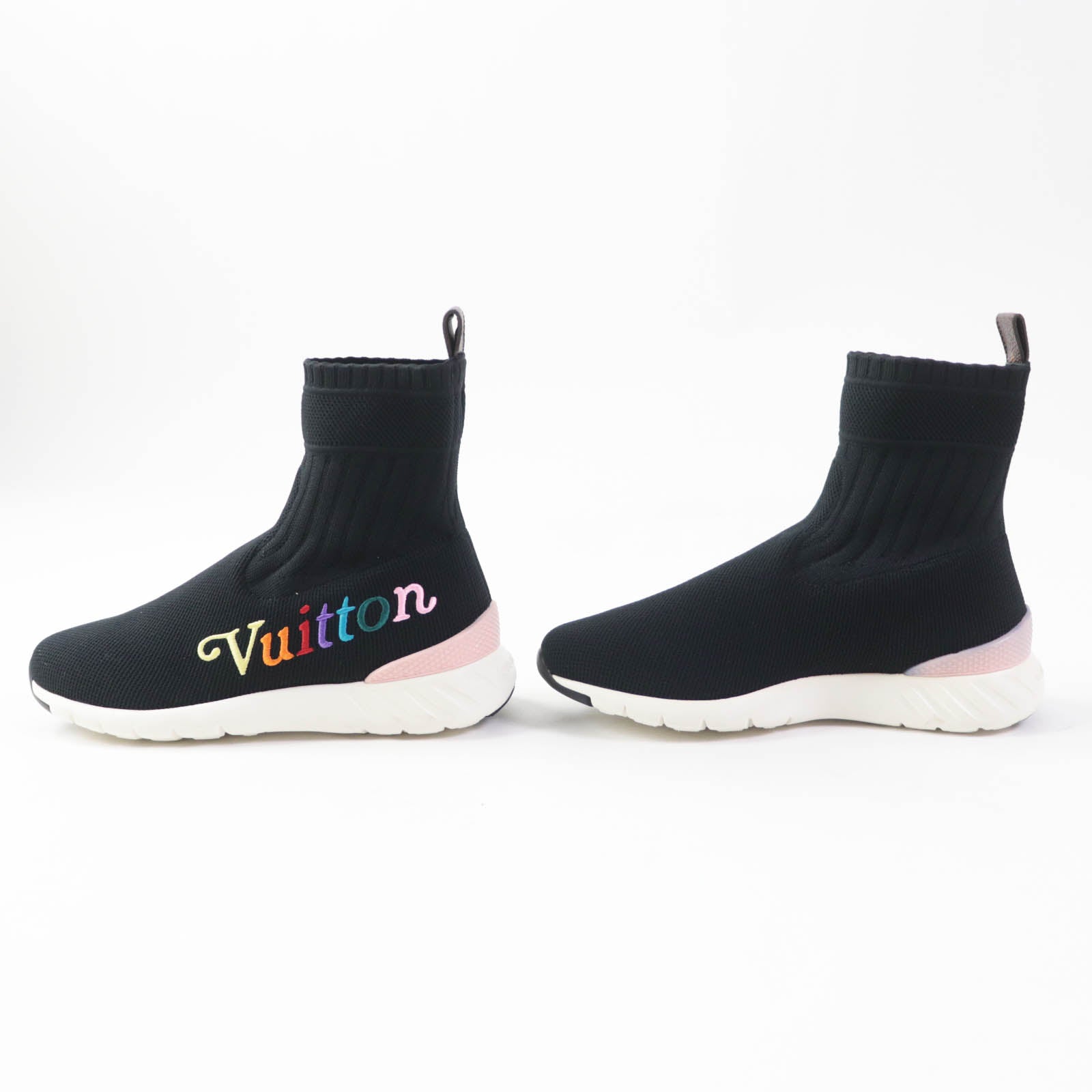 Louis Vuitton Lightweight Socks Sneakers Black 35