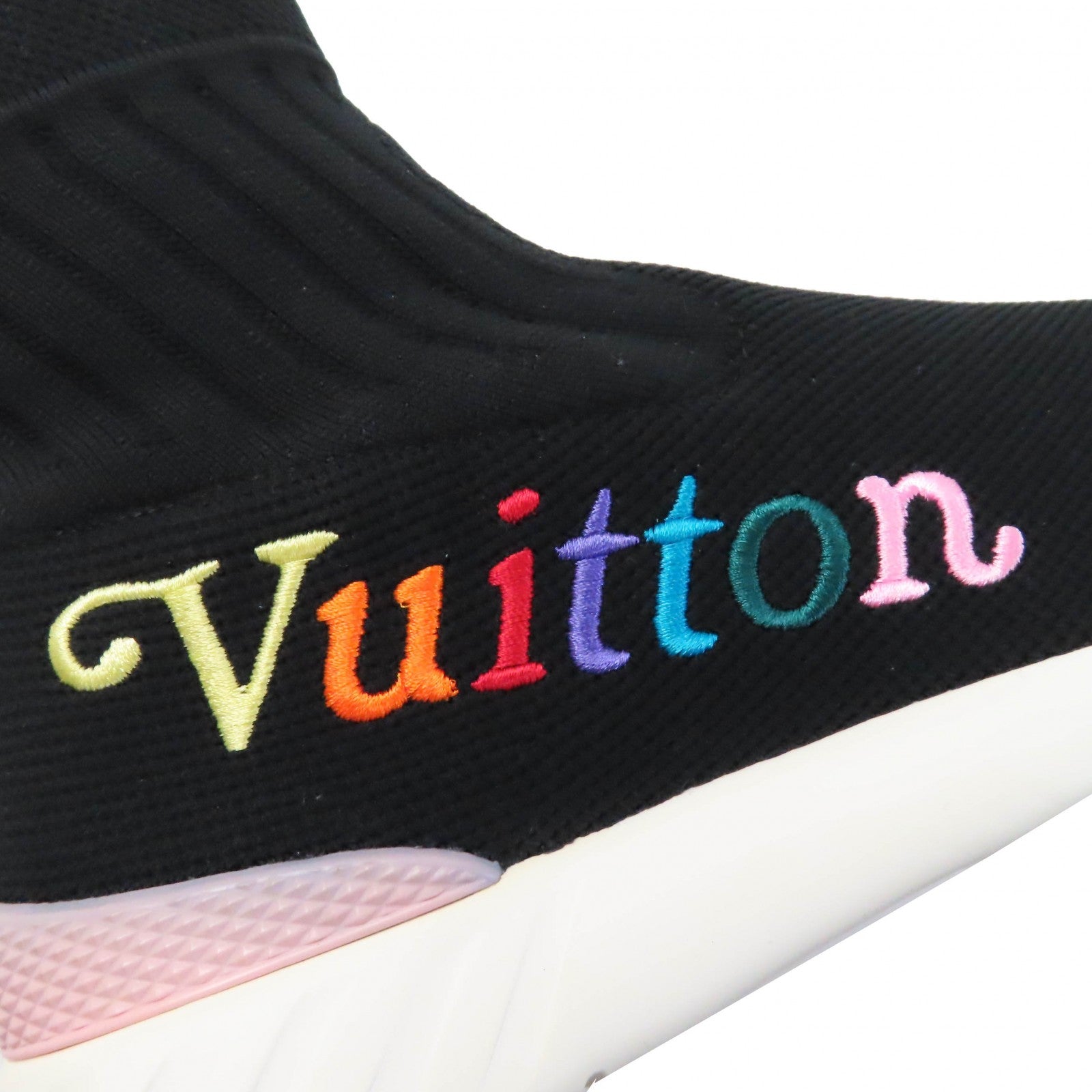 Louis Vuitton Lightweight Socks Sneakers Black 35