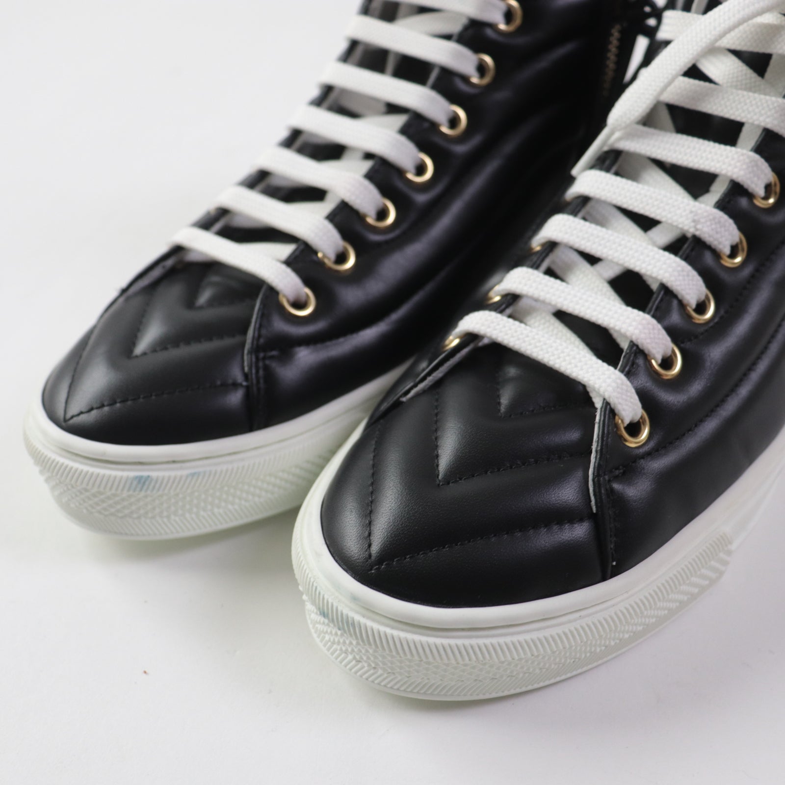 Louis Vuitton Stellar Leather Sneakers Black