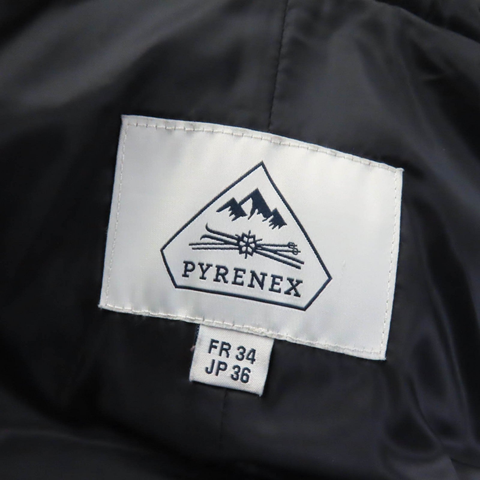 Pyrenex W18P2 Down Coat with Raccoon Fur