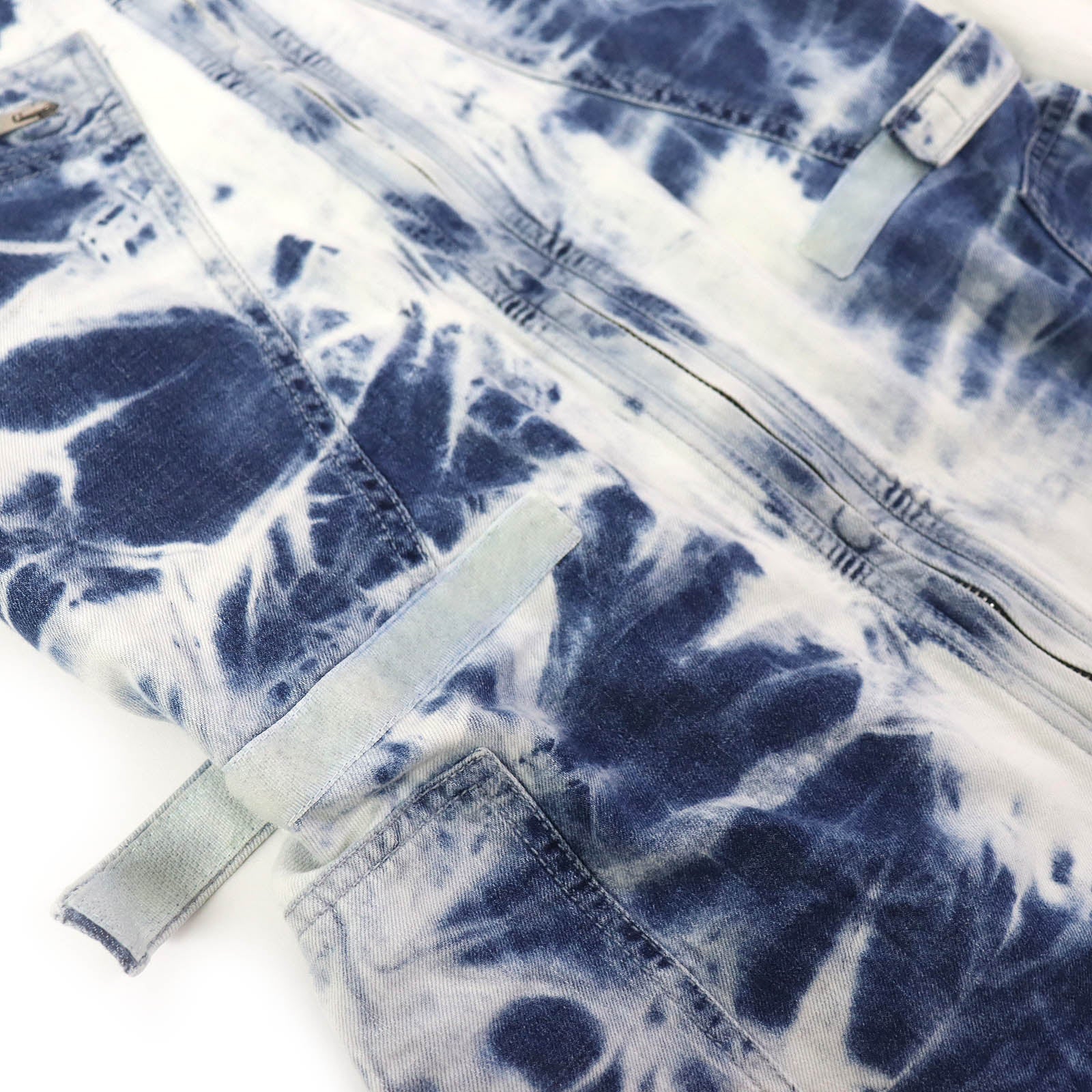 Stella McCartney Tie-dye Denim Jumpsuit 36