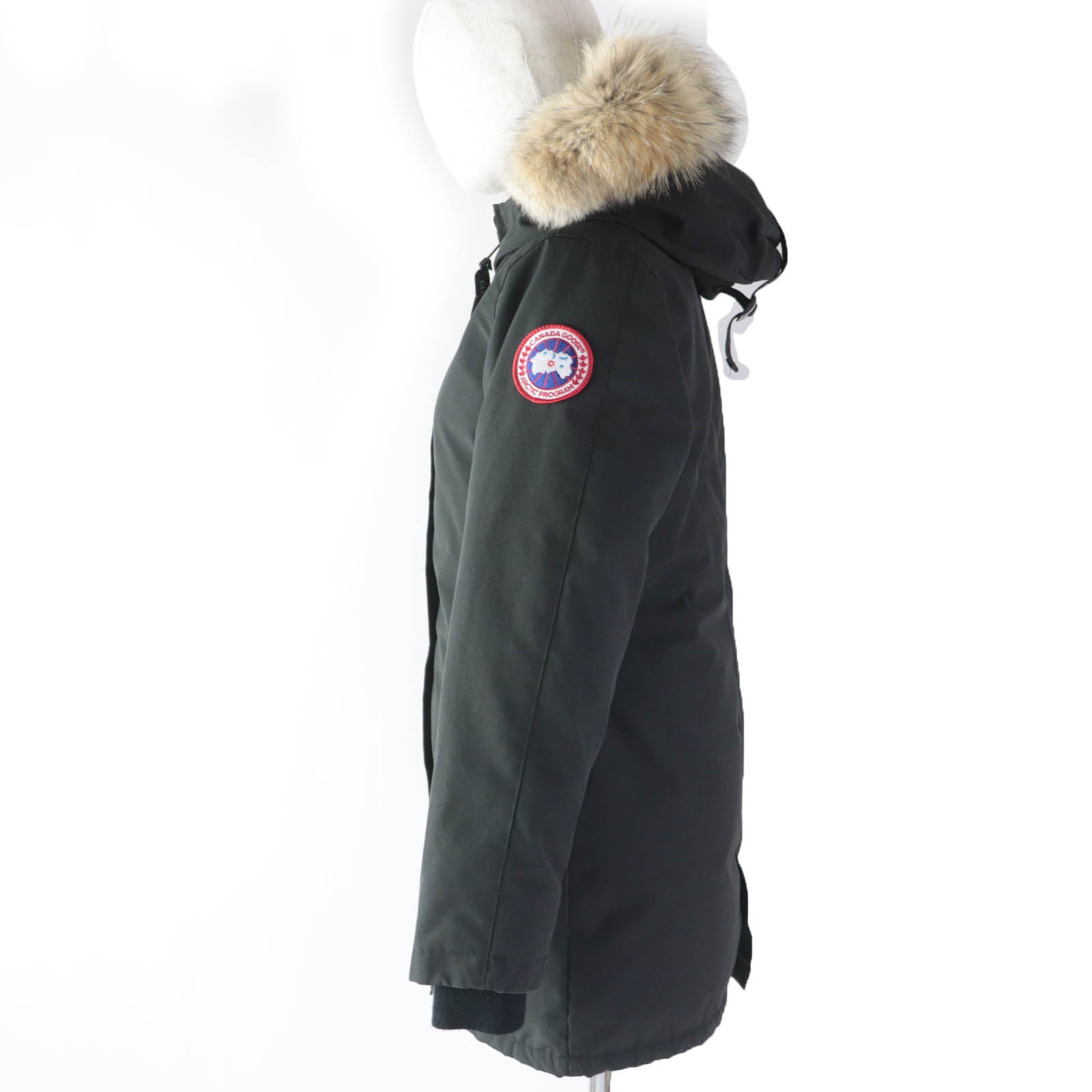 Canada Goose Victoria Parka Down Coat Black S