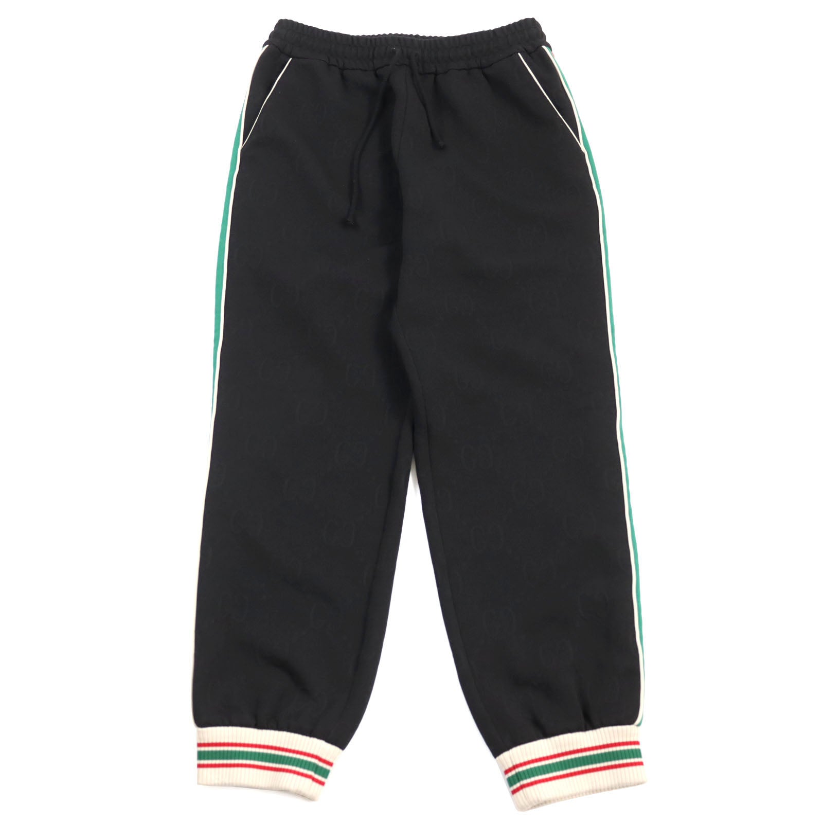 Gucci GG Jersey Jacquard Jogging Pants Black M