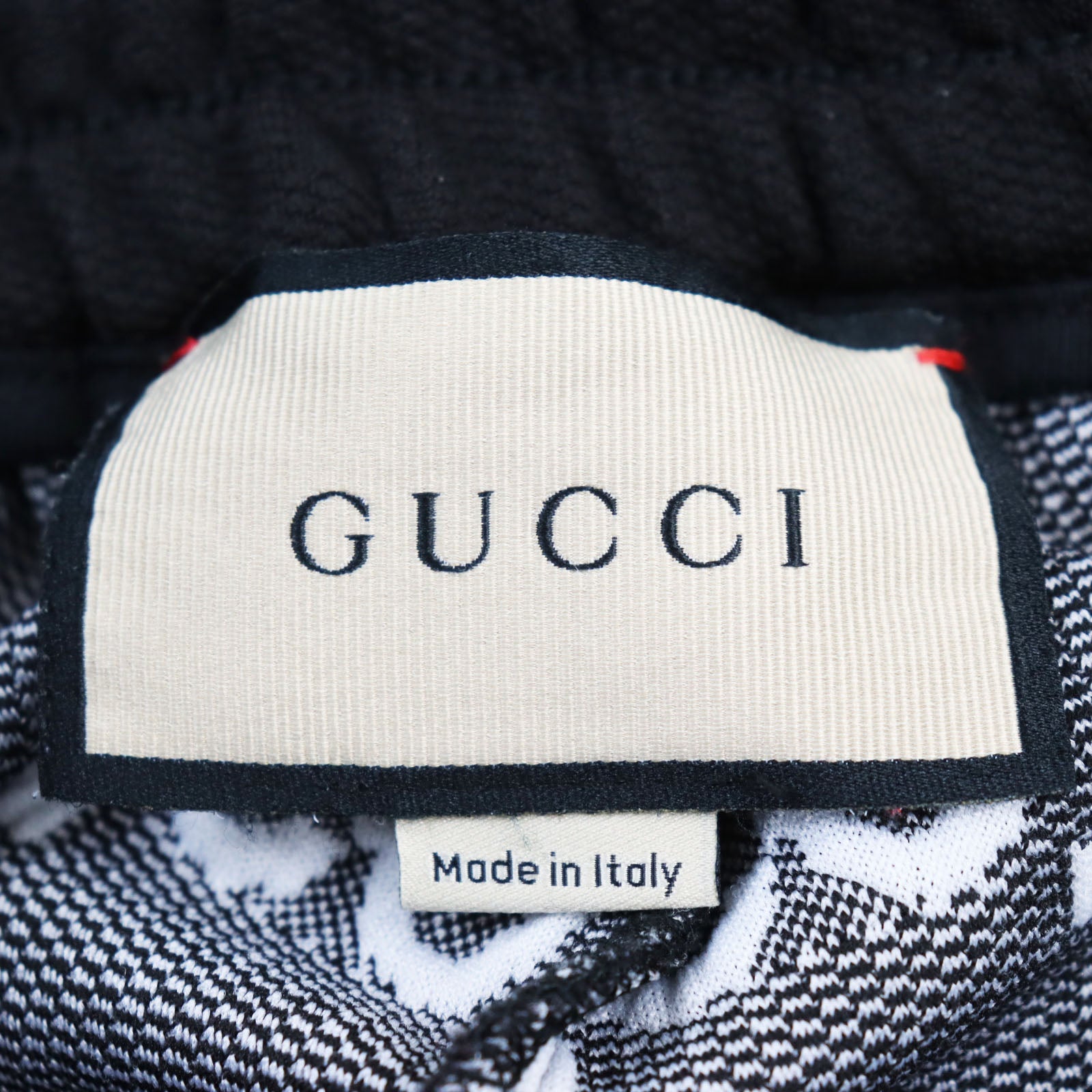 Gucci GG Jersey Jacquard Jogging Pants Black M