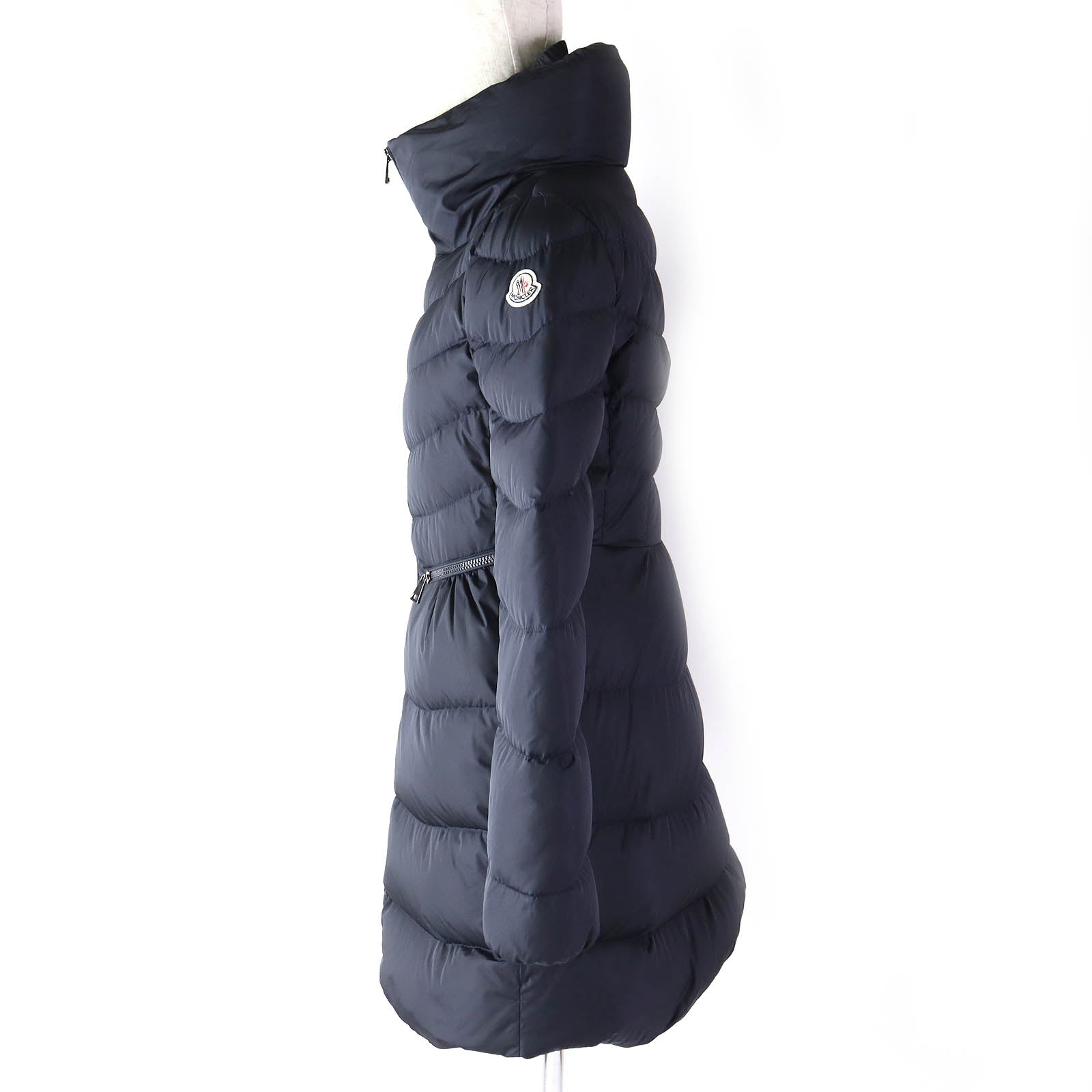 Moncler MIRIELON Nylon Down Coat Navy Women