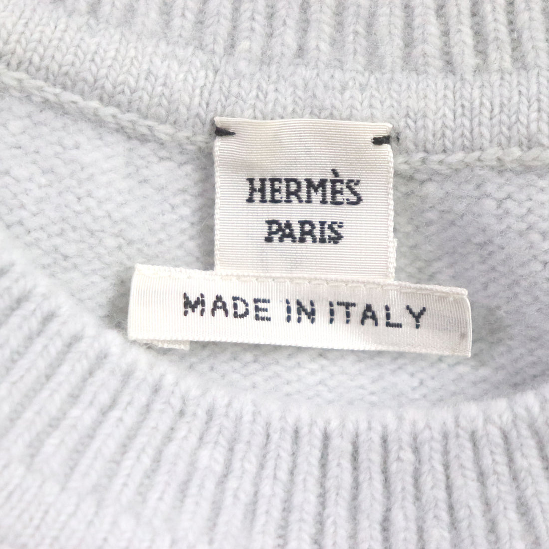 Hermes Brides de Gala Crew Neck Cashmere Silk Knit