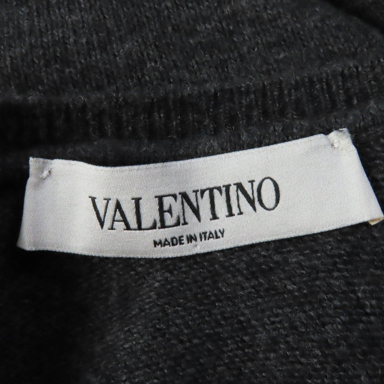 Valentino Wool Cashmere Lace Knit Top