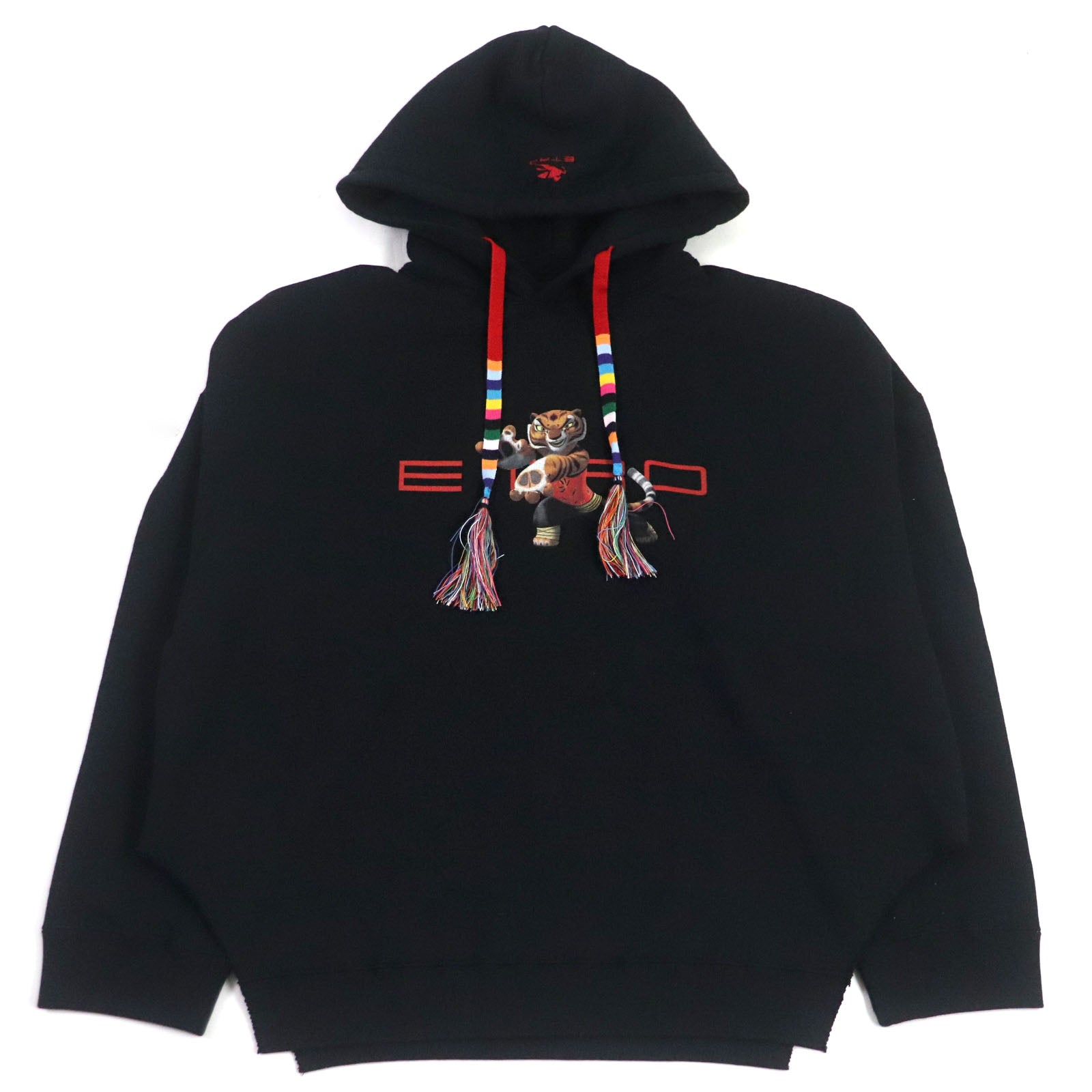 ETRO Kung Fu Panda Tiger Logo Pullover Hoodie