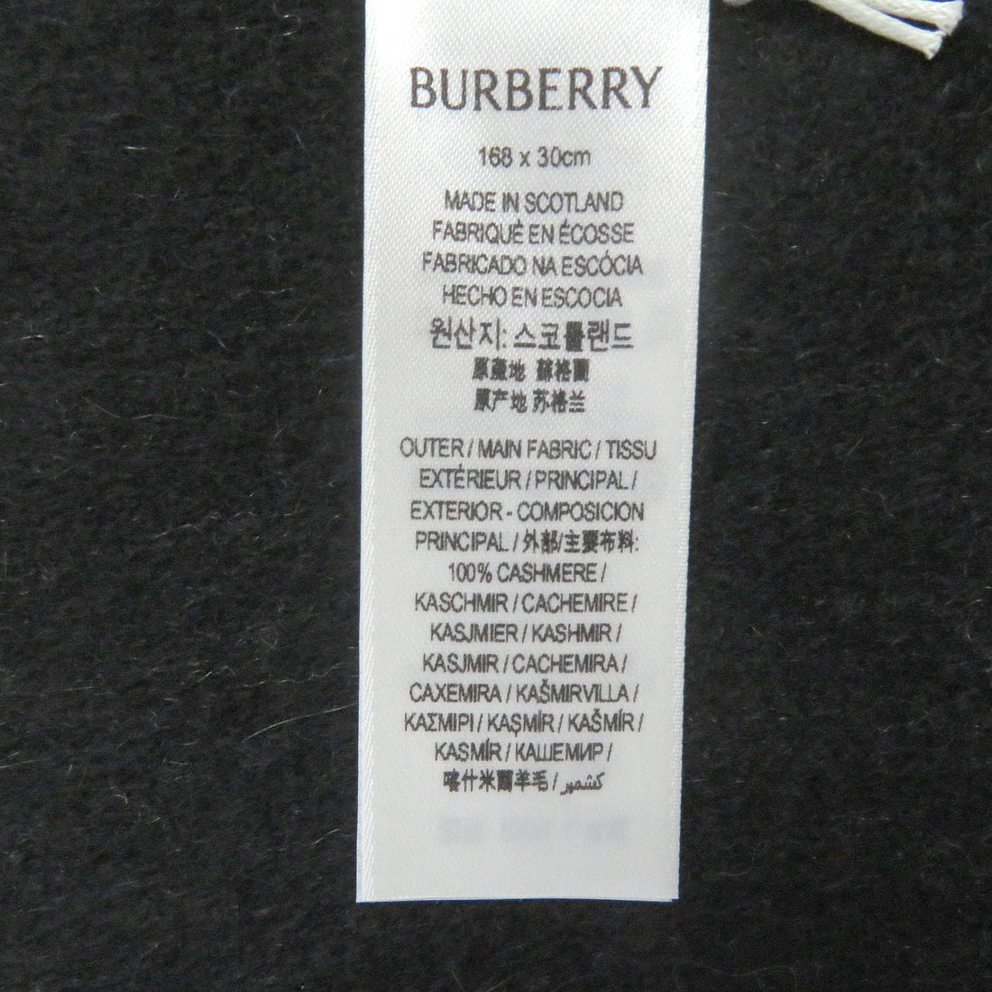 Burberry Reversible Cashmere Scarf 80778271